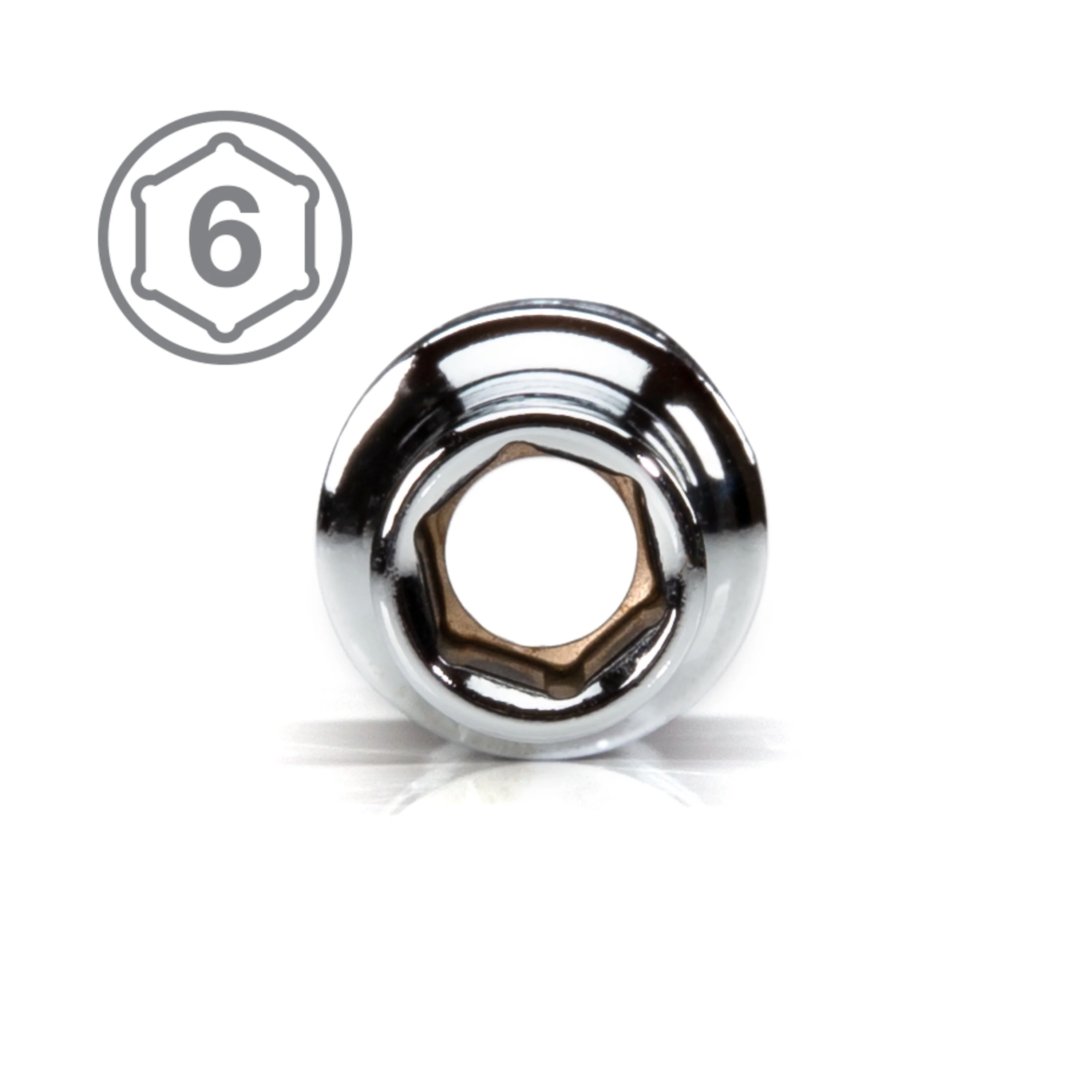 1/2-Inch Drive x 10mm Deep 6-Point Socket - Image 5