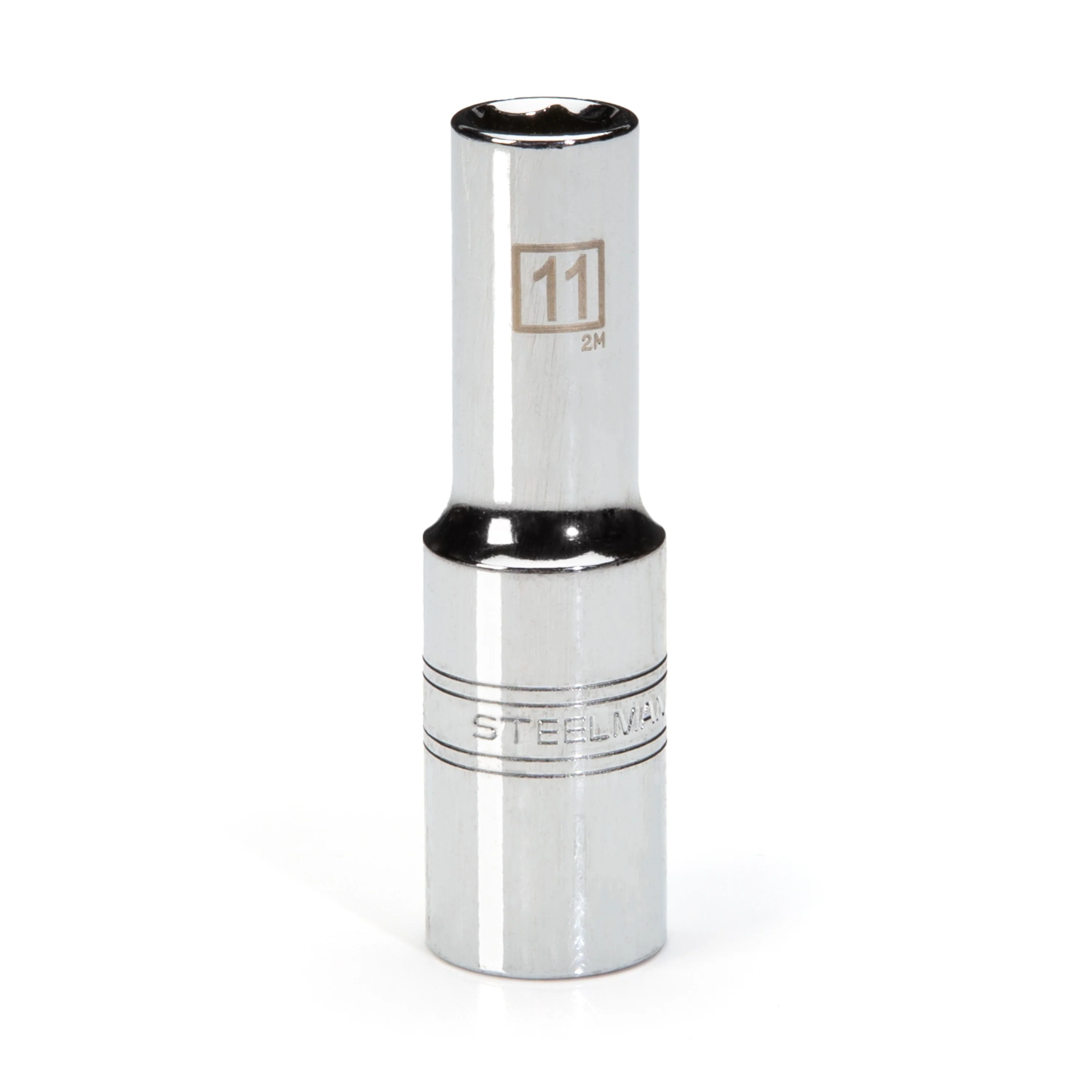 1/2-Inch Drive x 11mm Deep 6-Point Socket - Image 2