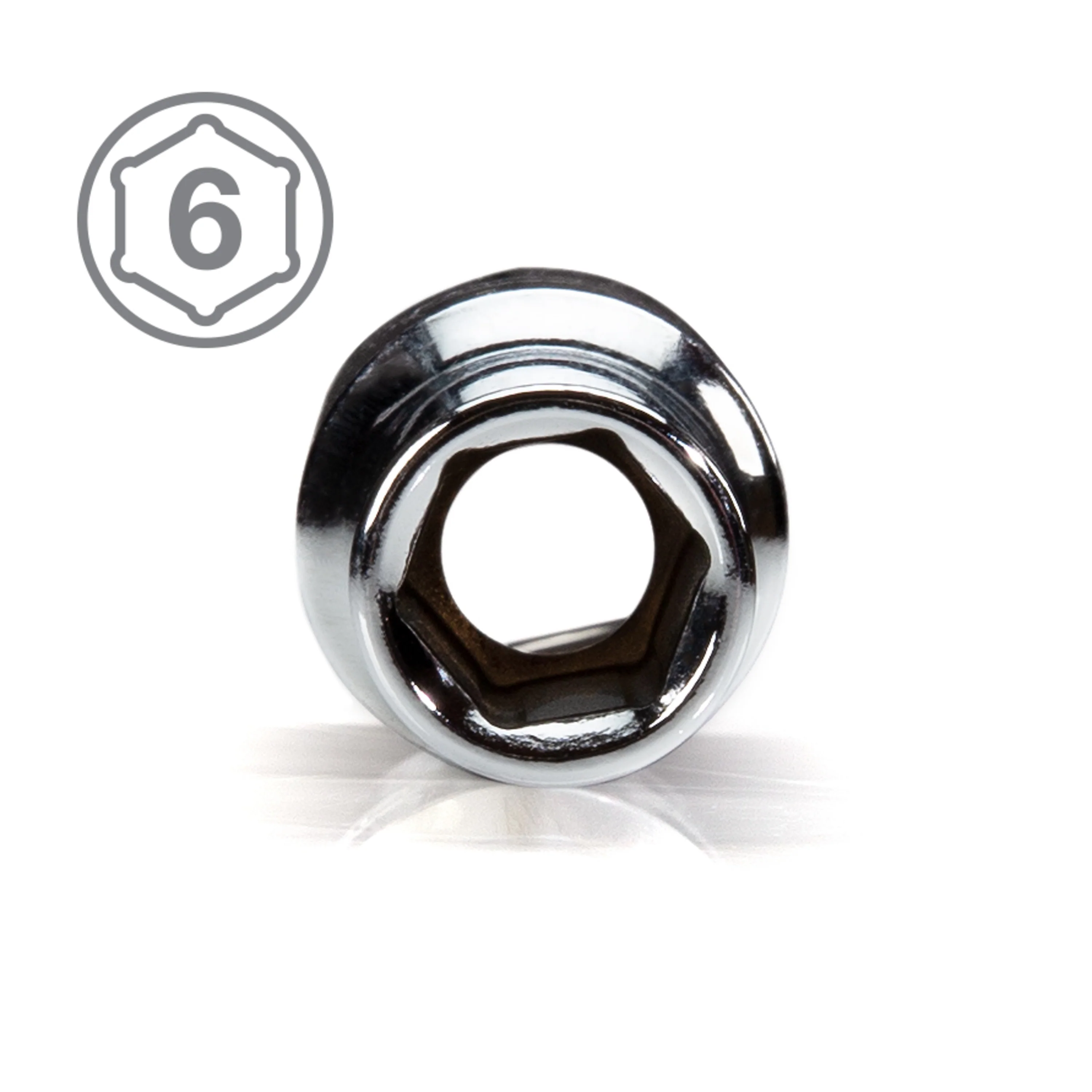 1/2-Inch Drive x 11mm Deep 6-Point Socket - Image 5