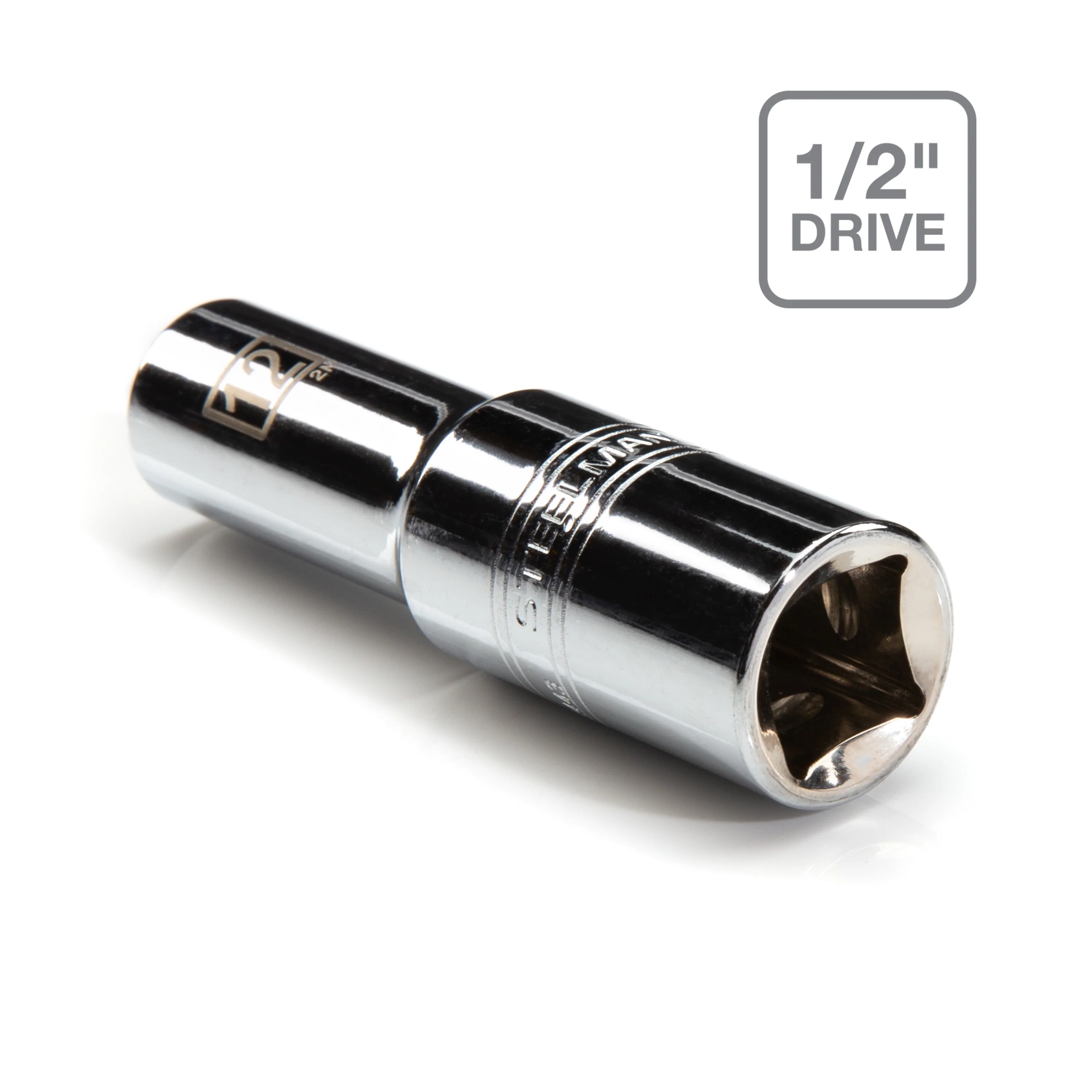 1/2-Inch Drive x 12mm Deep 6-Point Socket - Image 4