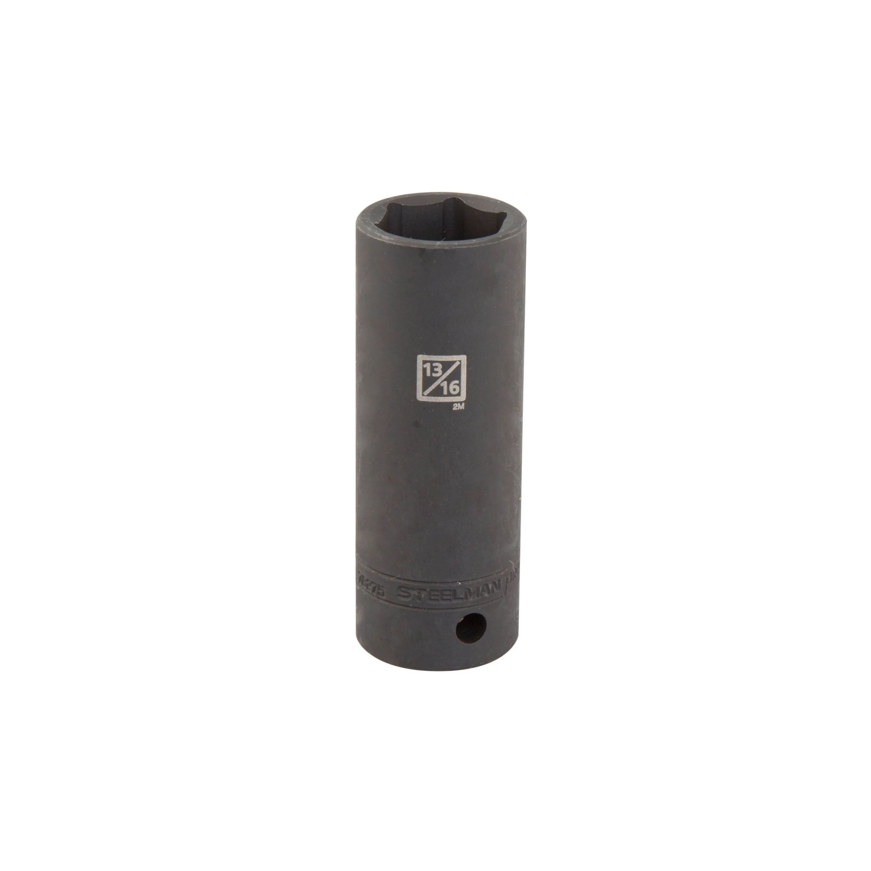 1/2-Inch Drive x 13/16-Inch Deep 6-Point Impact SAE Single Socket - Image 2
