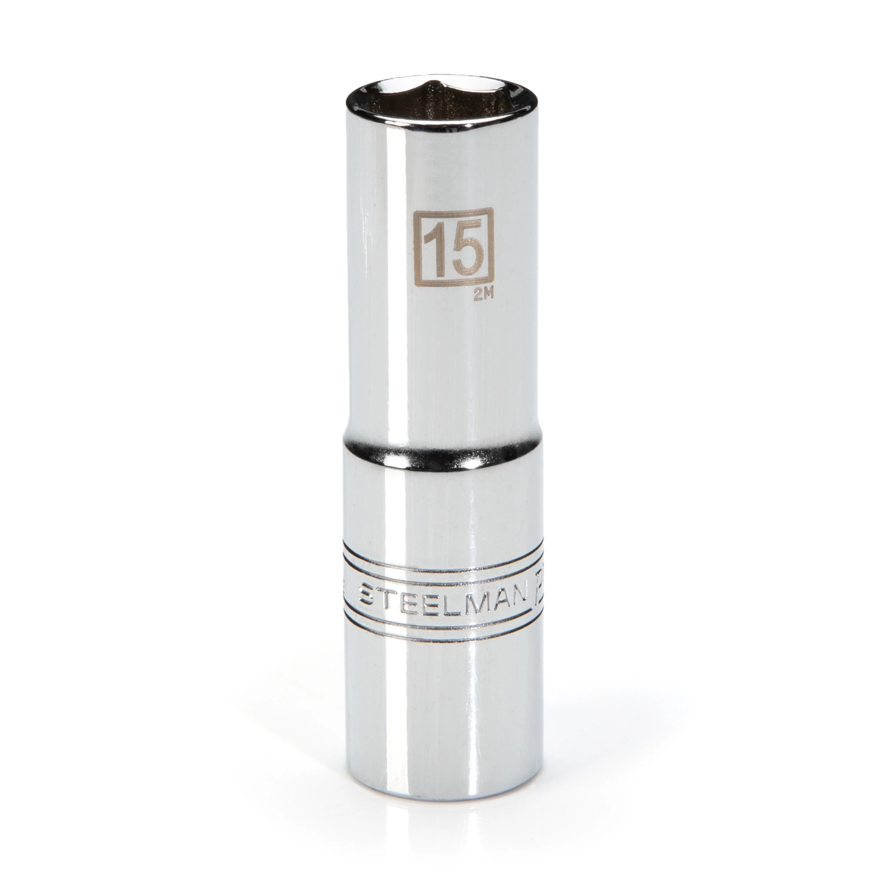 1/2-Inch Drive x 15mm Deep 6-Point Socket - Image 2