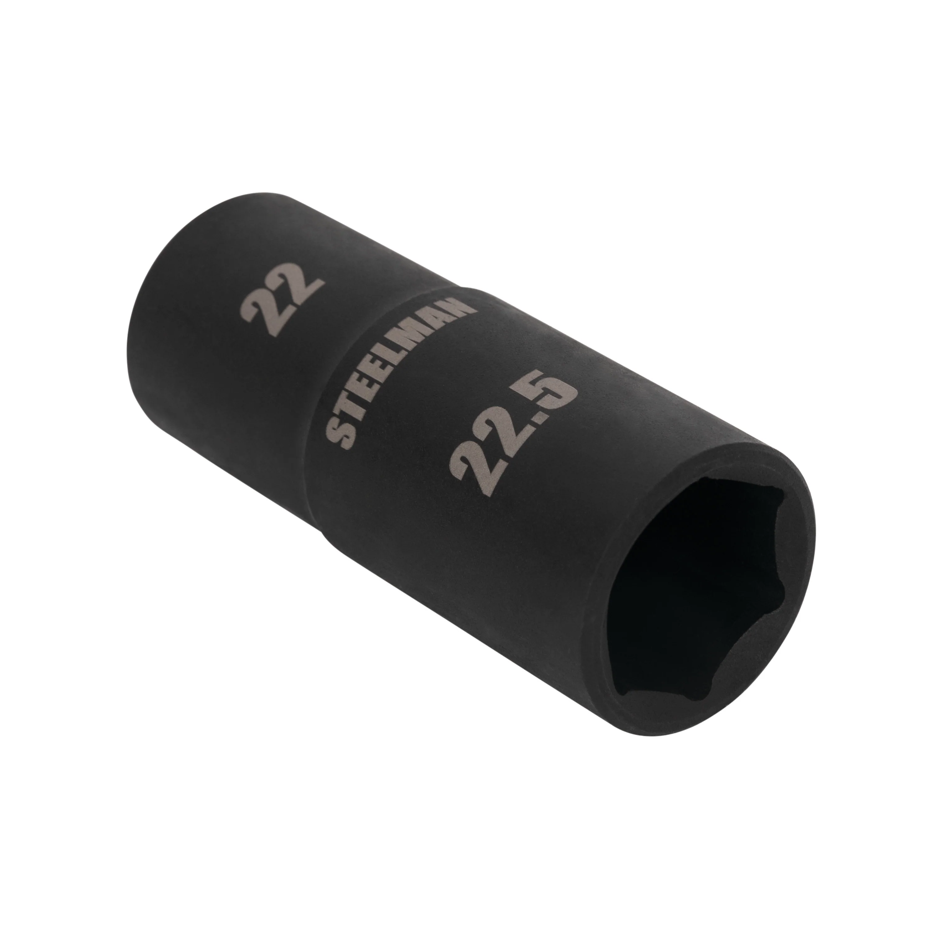 1/2-Inch Drive 6-Point Thin Wall 22mm x 22.5mm Impact Flip Socket - Image 4