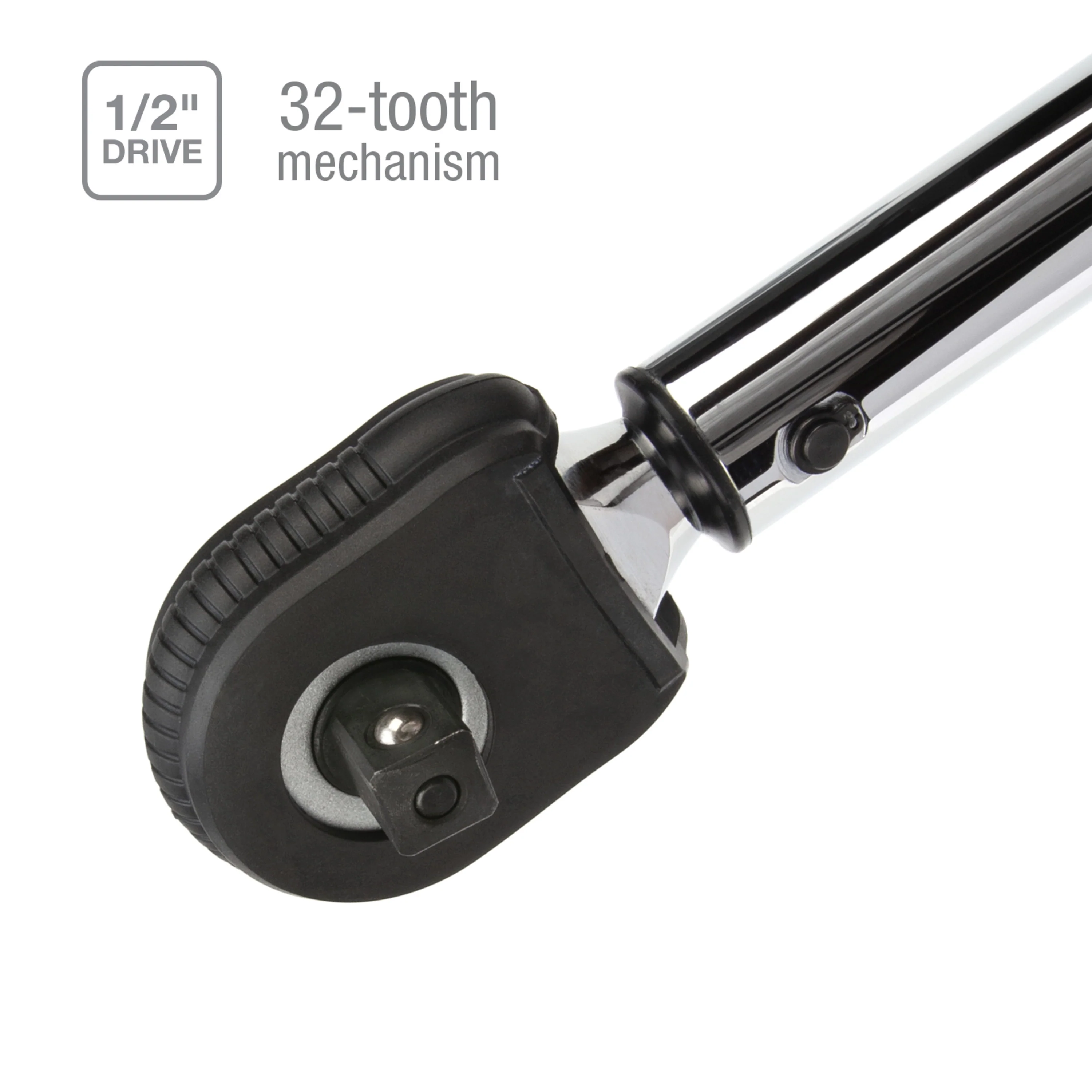 1/2-Inch Drive 32-Tooth Heavy Duty Adjustable Torque Wrench, 30-250 Foot-Pounds - Image 5