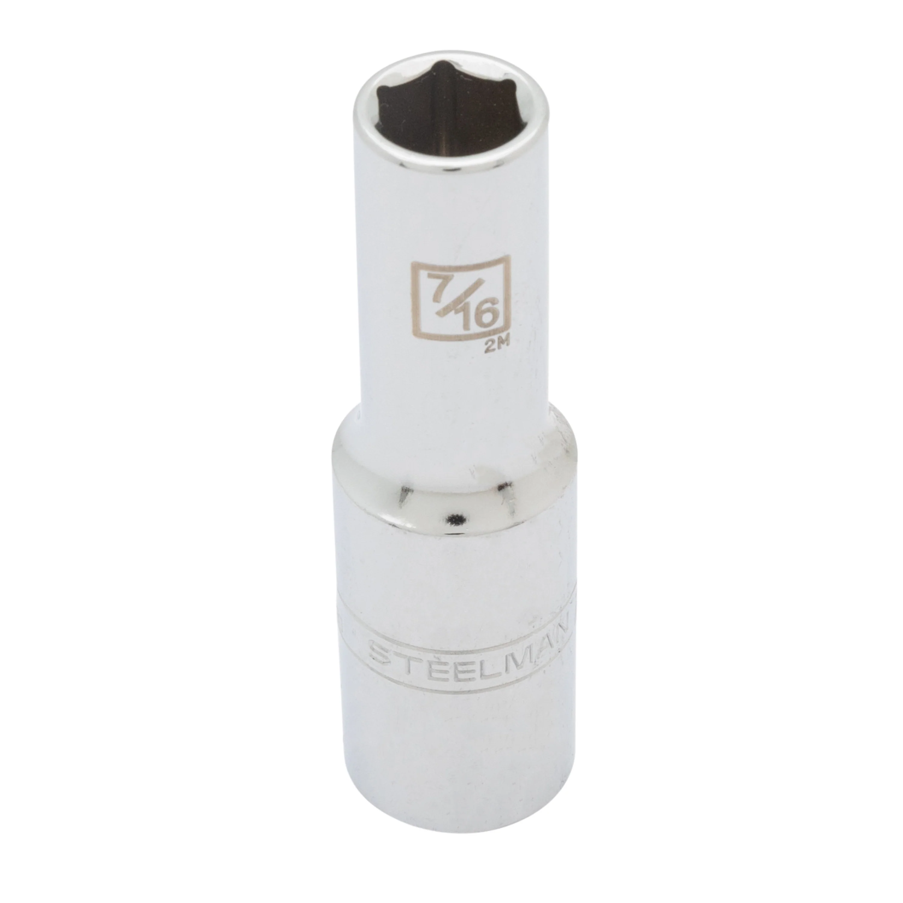 1/2-Inch Drive x 7/16-Inch Deep 6-Point Socket - Image 2