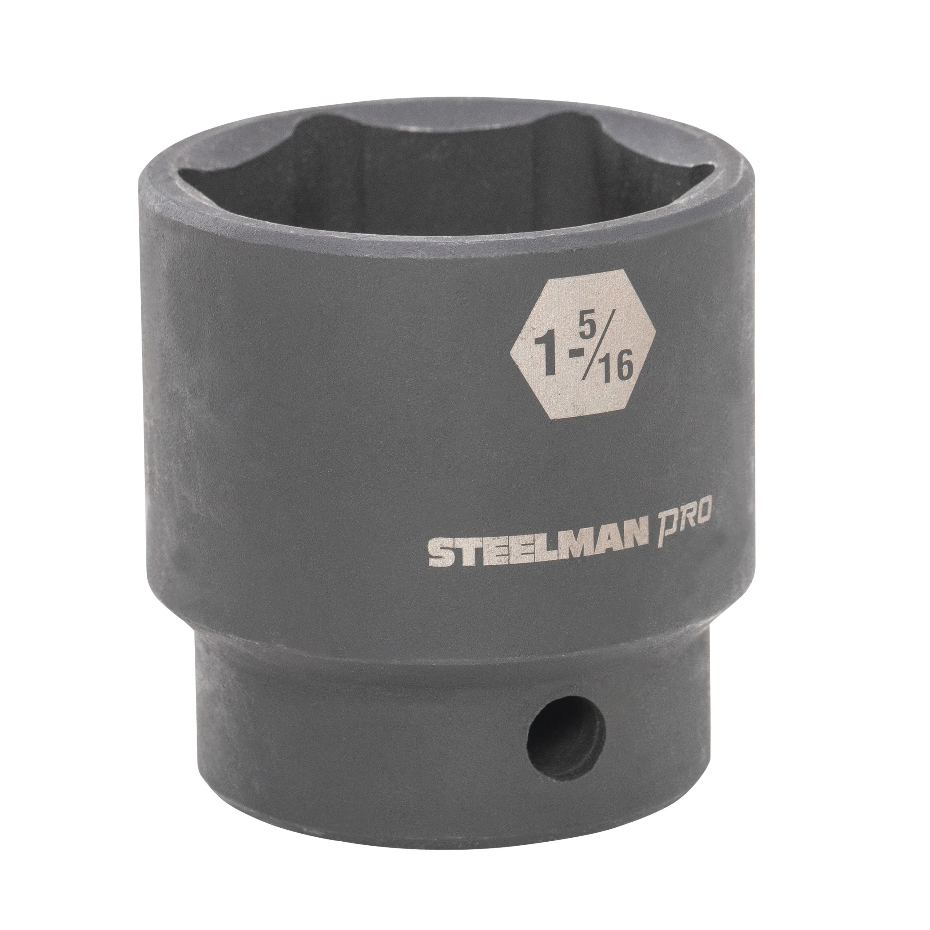 1/2-Inch Drive x 1-5/16-Inch Shallow 6-Point Impact Socket - Image 2