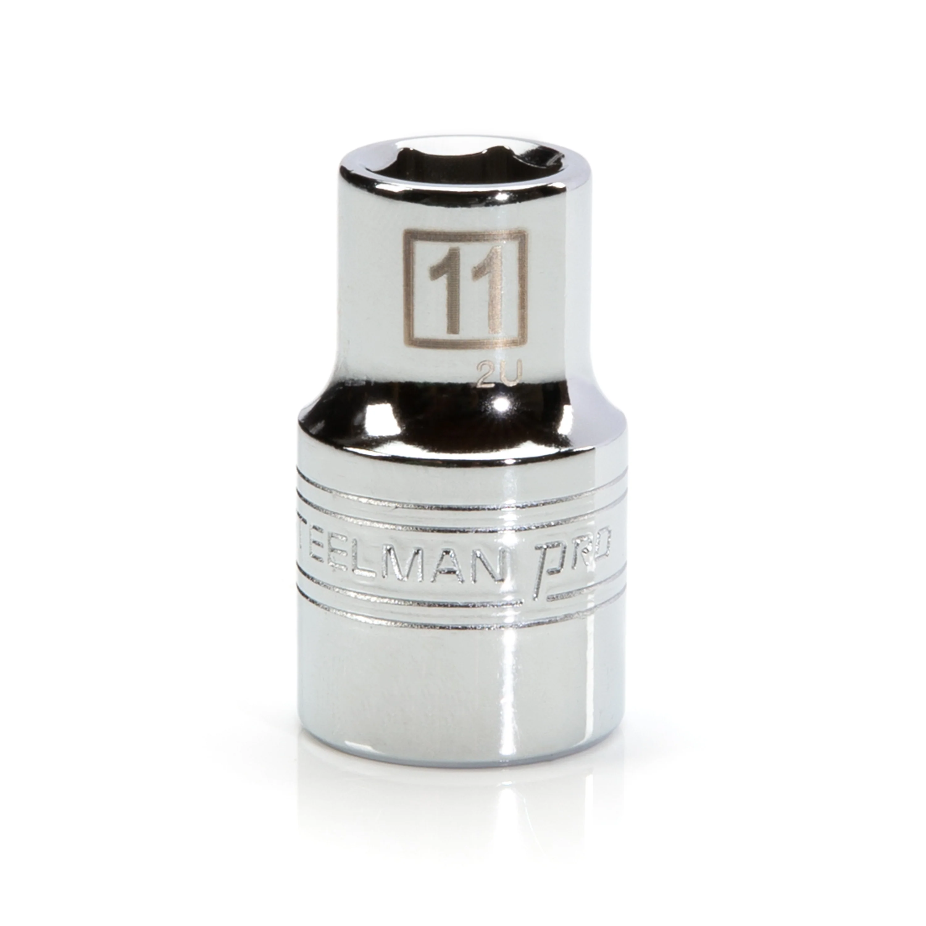 1/2-Inch Drive x 11mm 6-Point Metric Single Socket - Image 2
