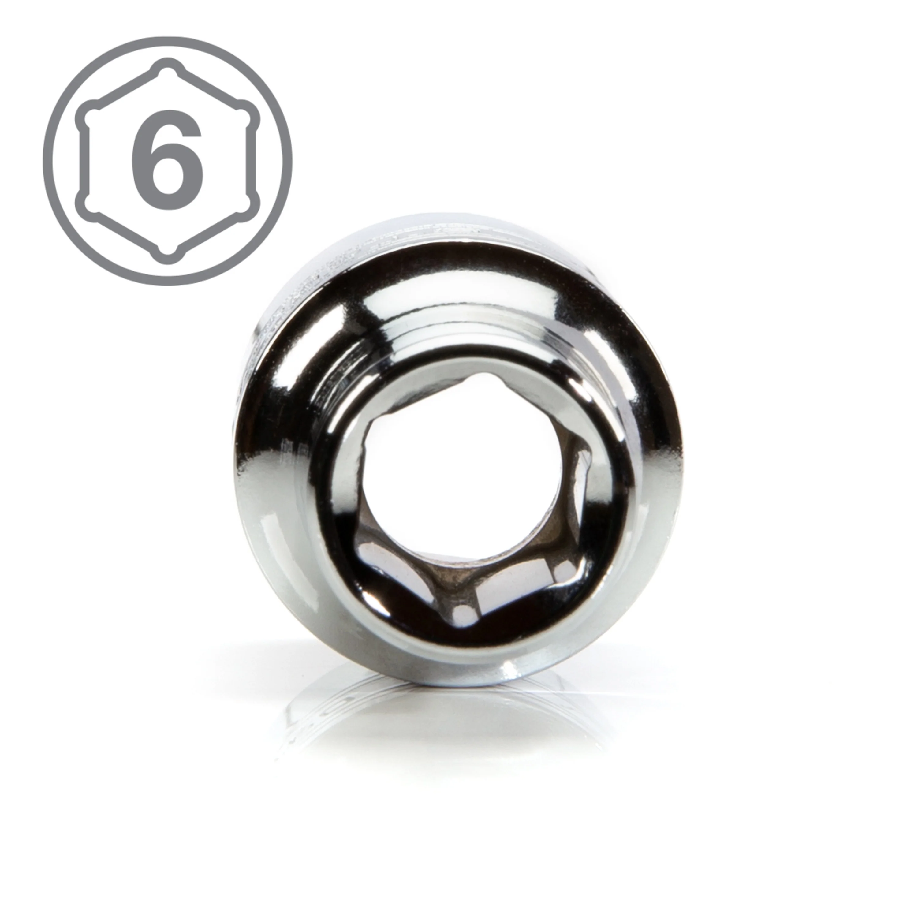 1/2-Inch Drive x 10mm 6-Point Metric Single Socket - Image 5