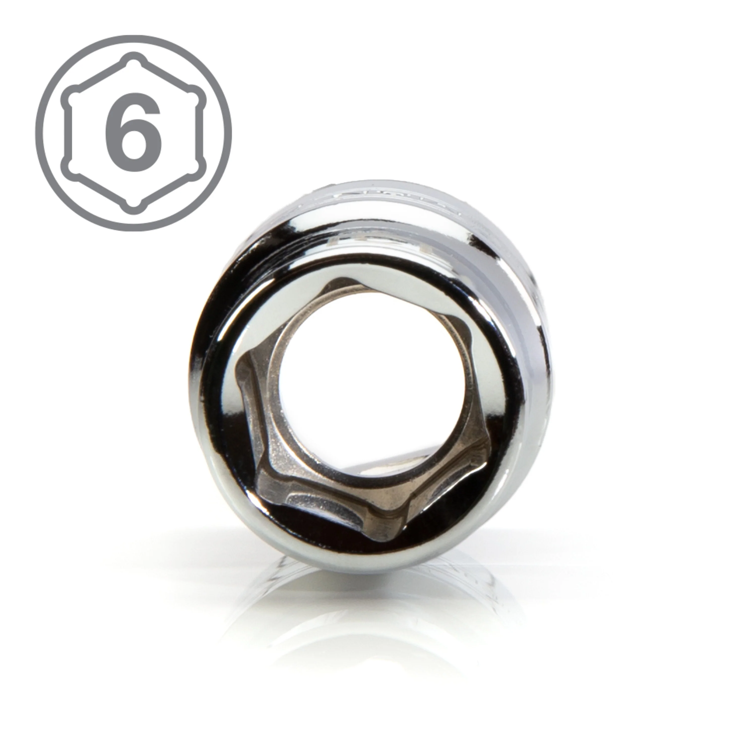 1/2-Inch Drive x 13m 6-Point Metric Single Socket - Image 5