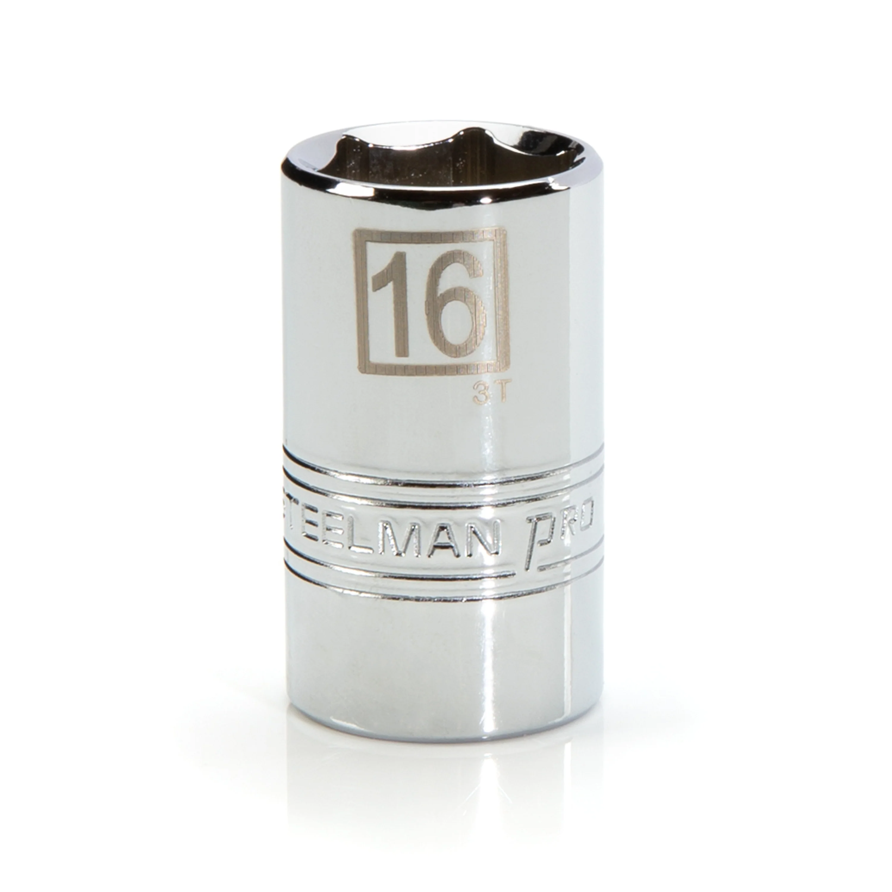 15-Piece 1/2-Inch Drive Shallow 6-Point Metric Socket Set - Image 2