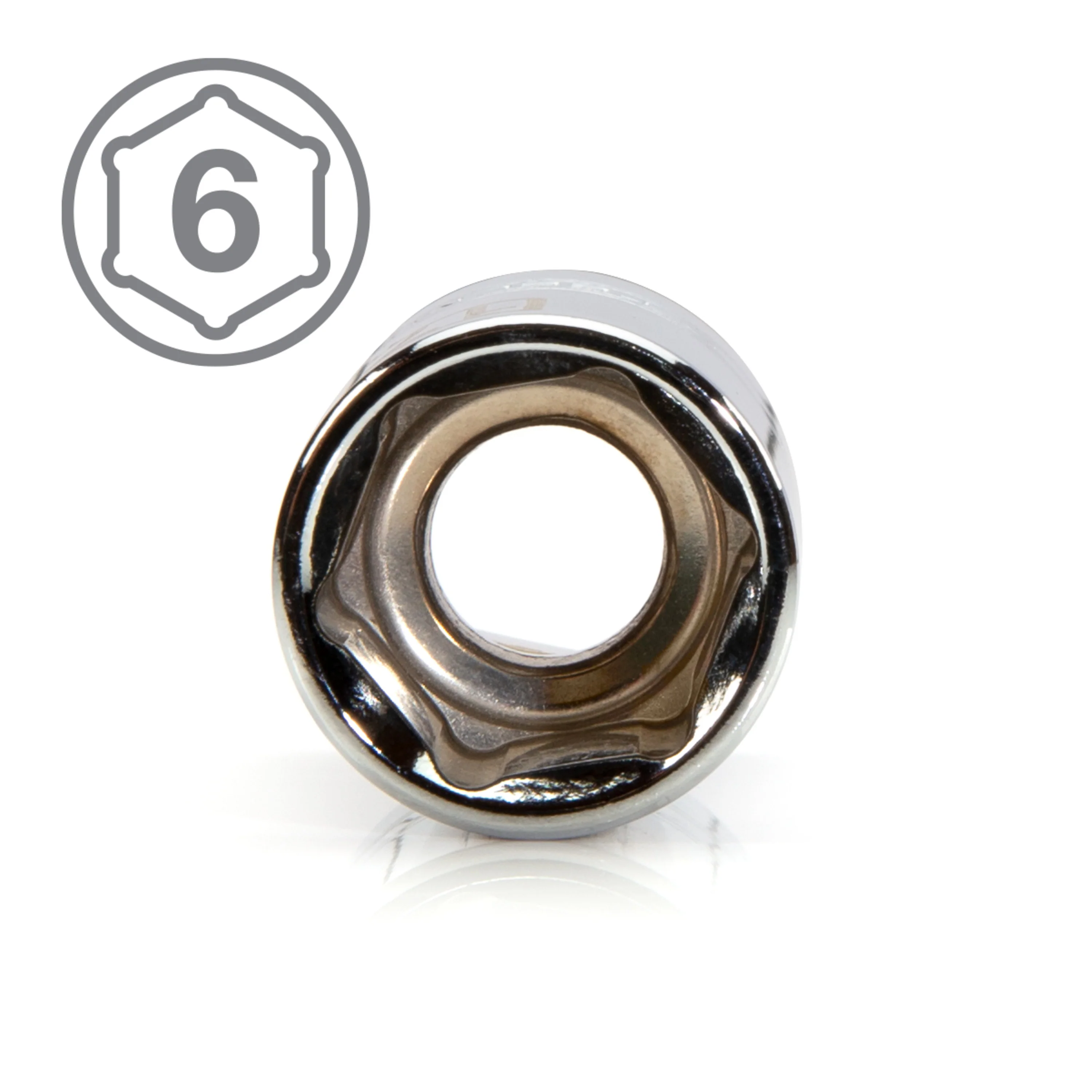 1/2-Inch Drive x 17mm 6-Point Metric Single Socket - Image 5