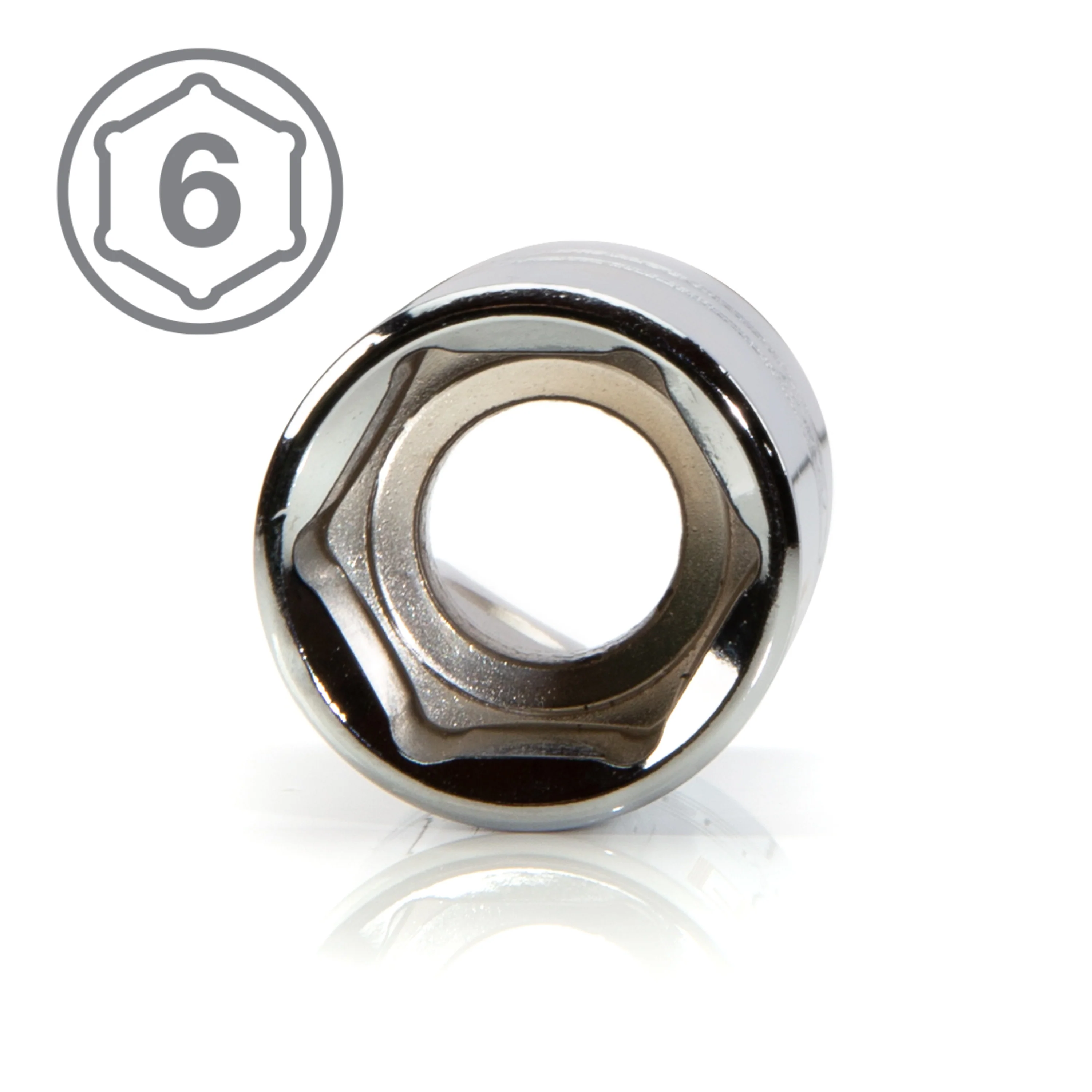 1/2-Inch Drive x 18mm 6-Point Metric Single Socket - Image 5
