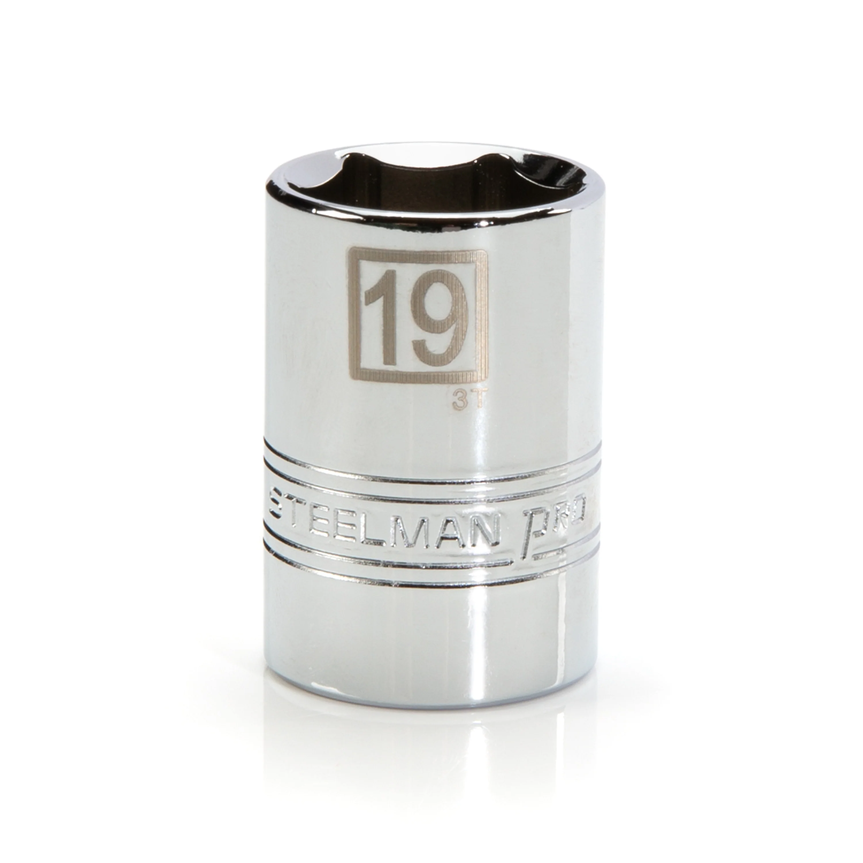 1/2-Inch Drive x 19mm 6-Point Metric Single Socket - Image 2