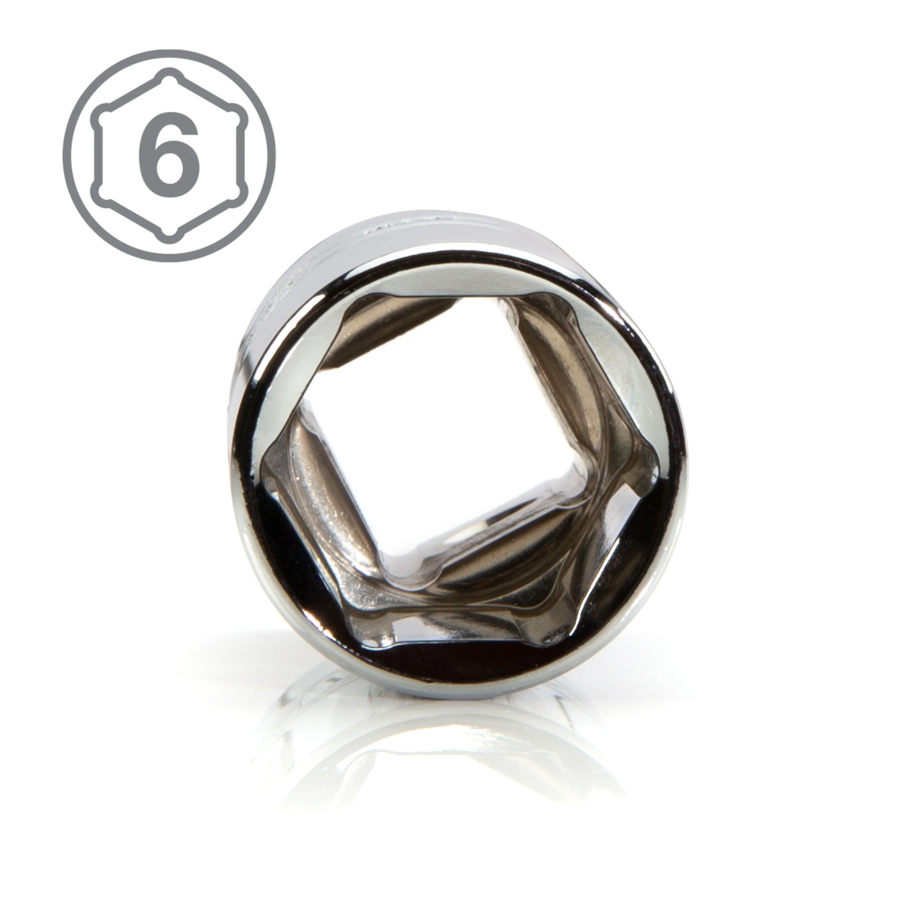 1/2-Inch Drive x 19mm 6-Point Metric Single Socket - Image 5