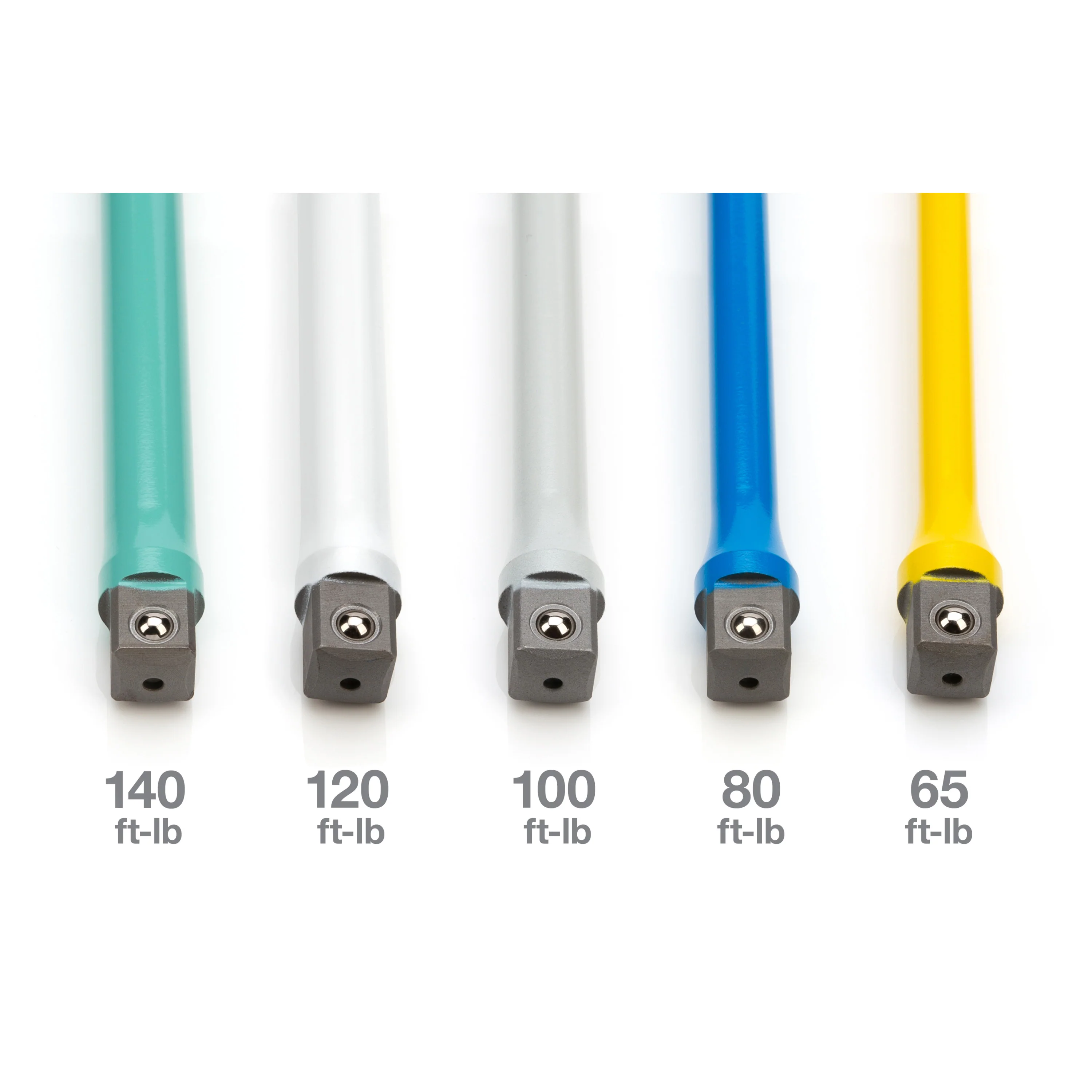 5-Piece 1/2-Inch Drive Torque Extension Set - Image 5