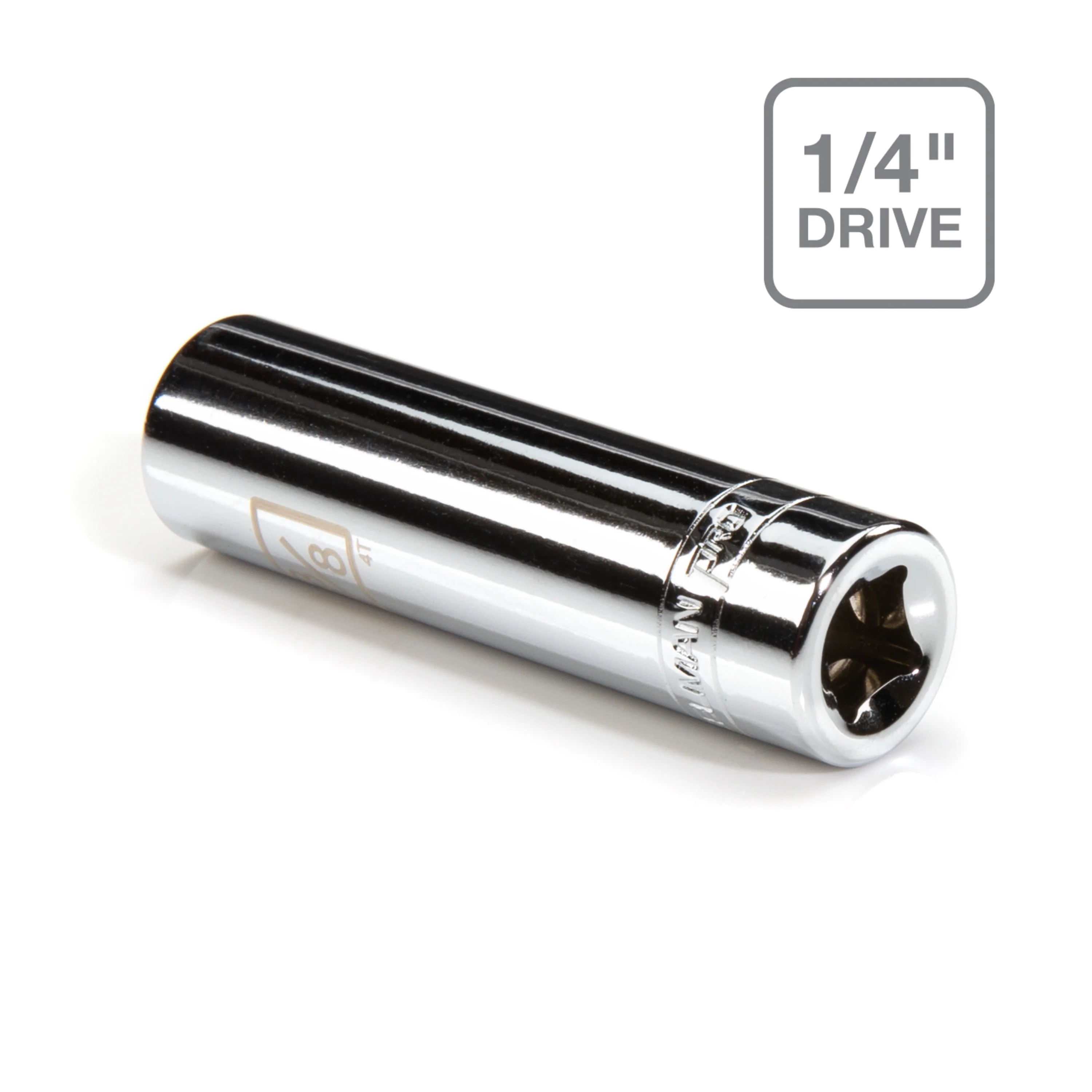 1/4-Inch Drive x 3/8-Inch Deep 6-Point Socket - Image 4