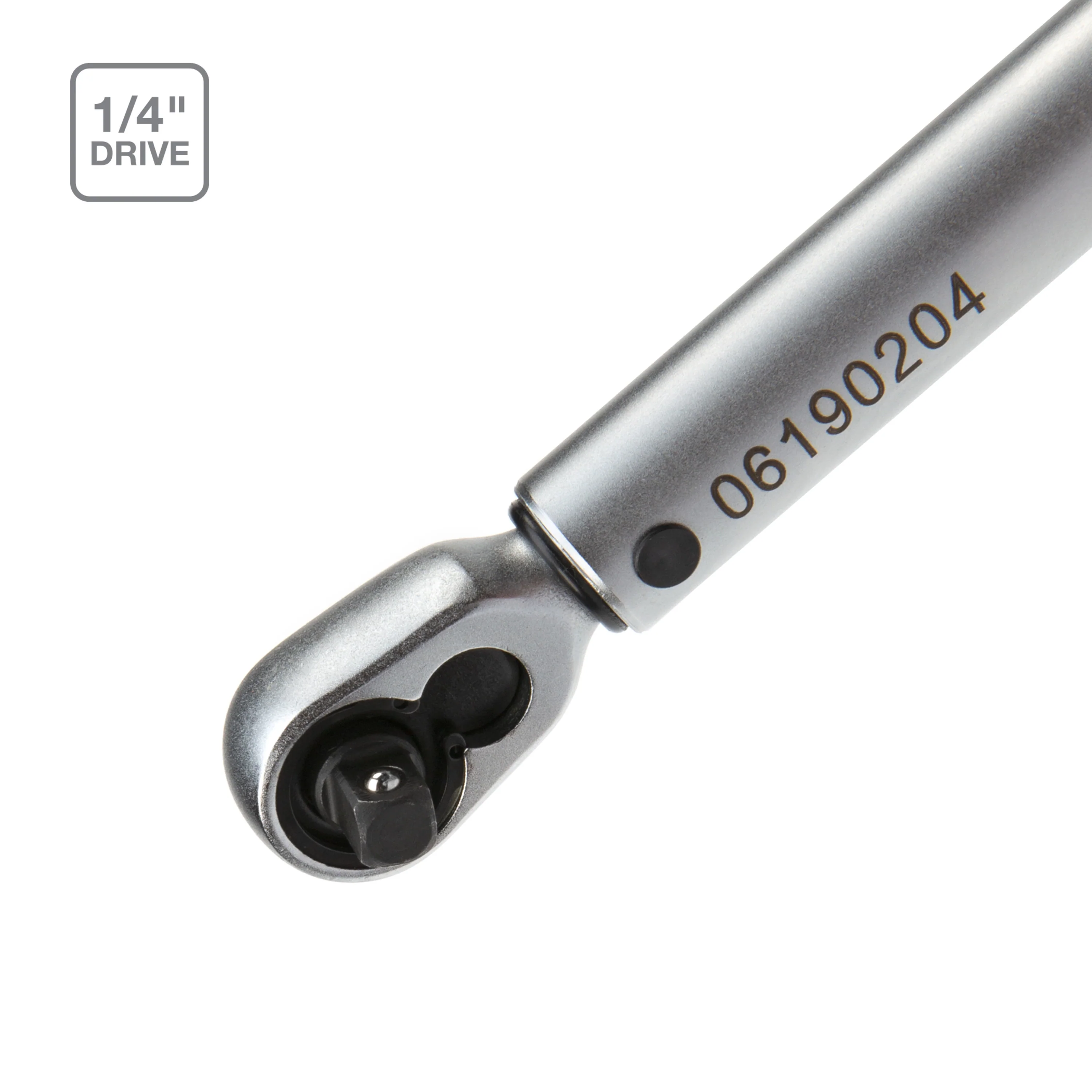 1/4-Inch Drive Micro-Adjustable Torque Wrench with Yellow Hi-Viz Handle, 30-150 Inch-Pounds - Image 5