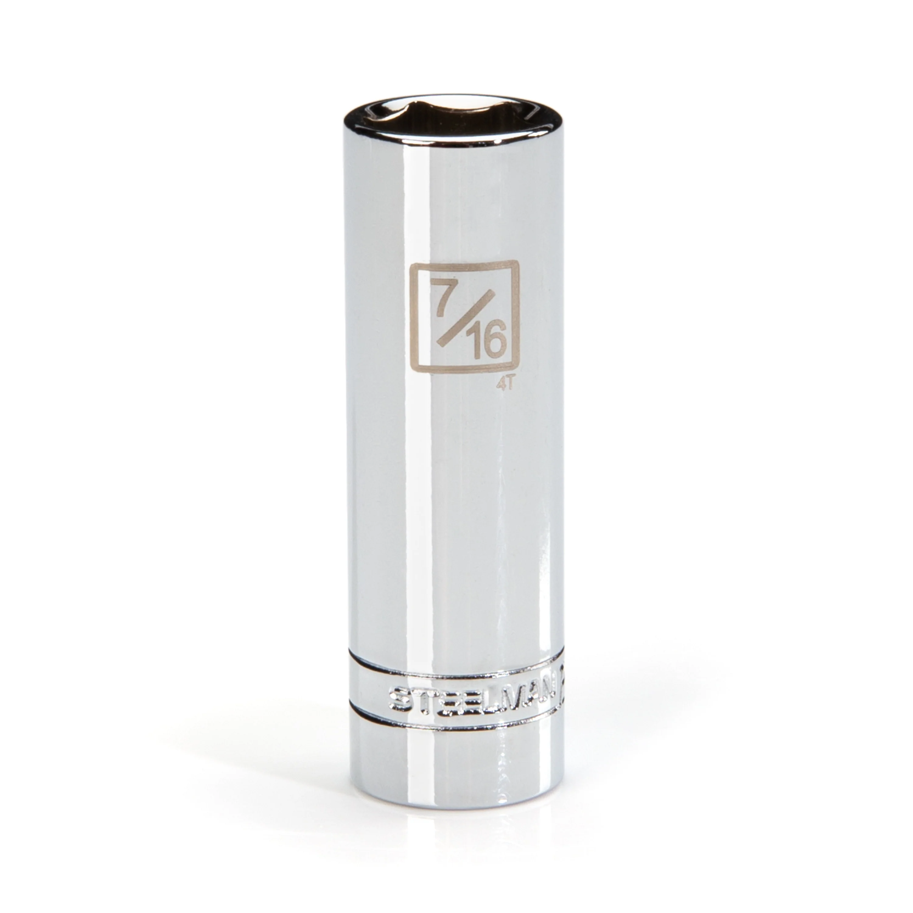 1/4-Inch Drive x 7/16-Inch Deep 6-Point Socket - Image 2