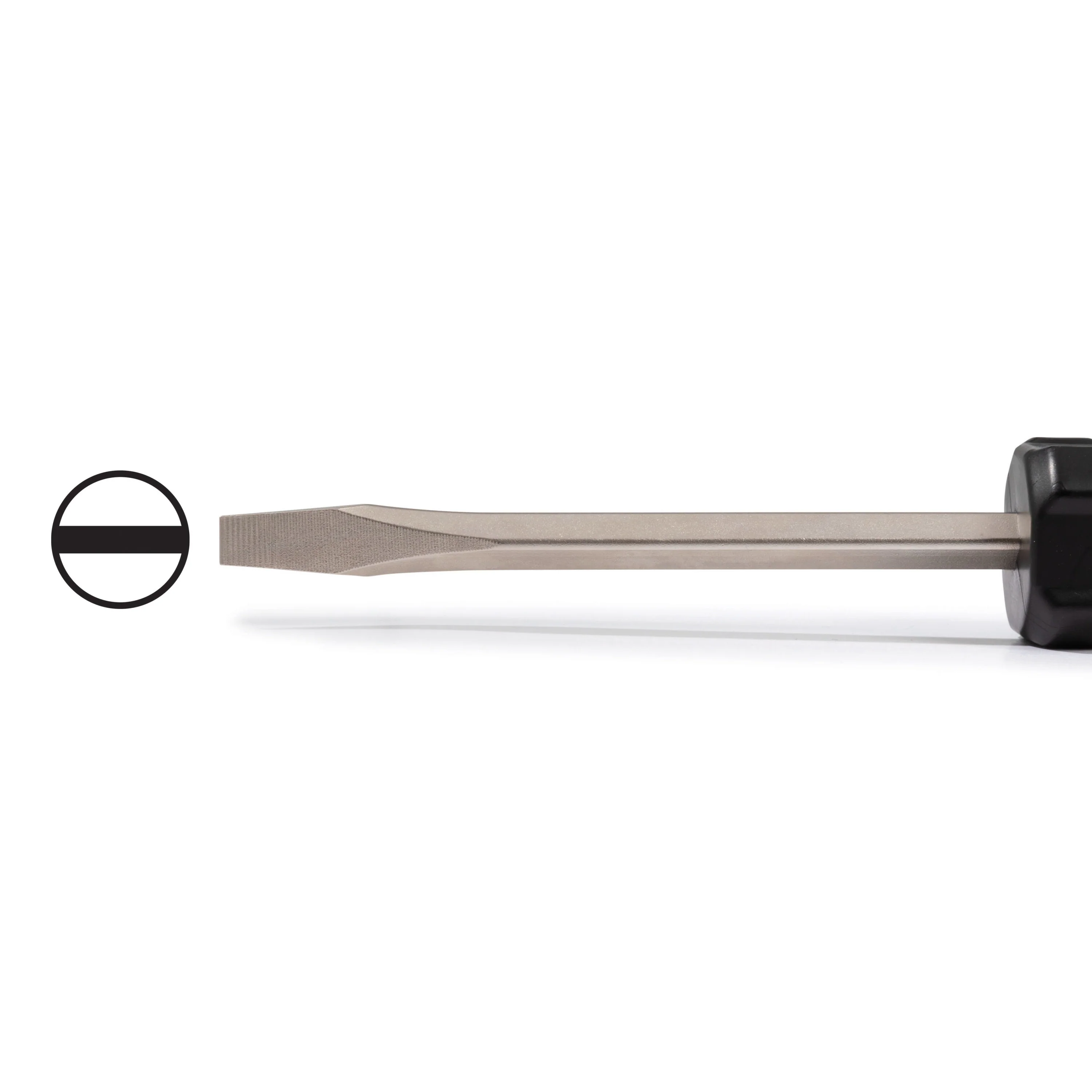 1/4-Inch x 4-Inch Slotted Tip Screwdriver with Fluted Handle - Image 5