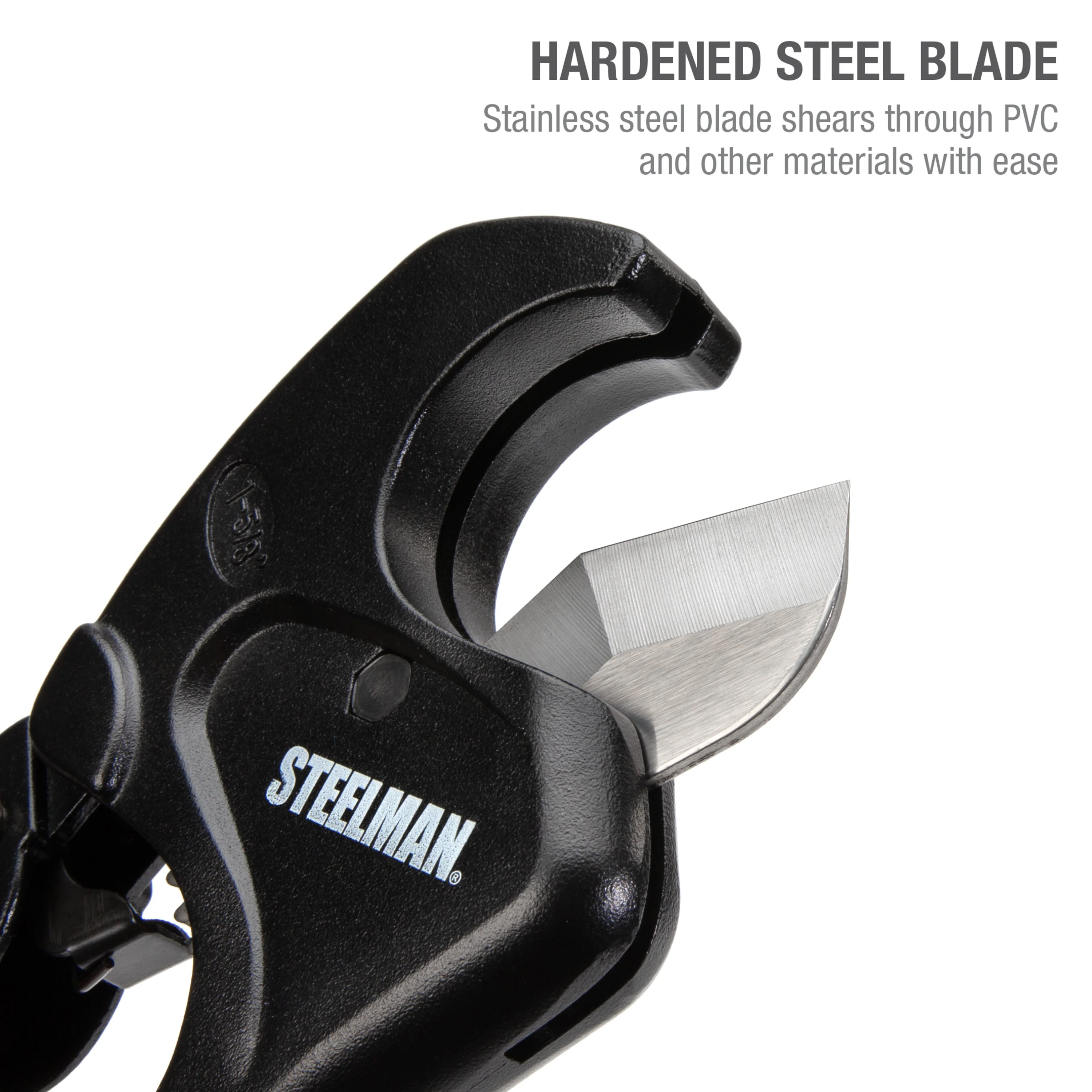 1-5/8-Inch Jaw Ratcheting PVC and Plastic Pipe Cutters - Image 5