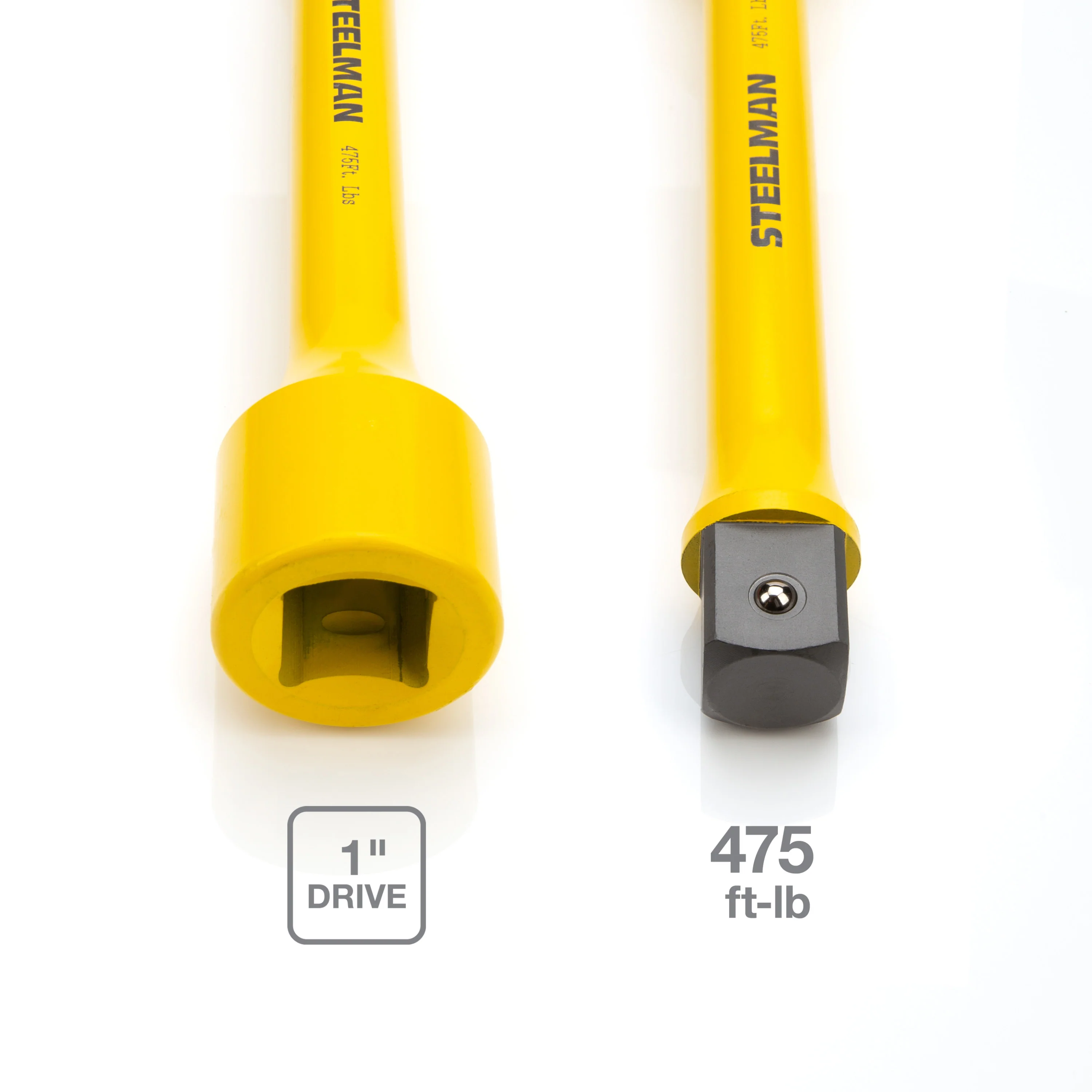 1-Inch Drive Yellow 475 ft-lb Torque Extension - Image 4