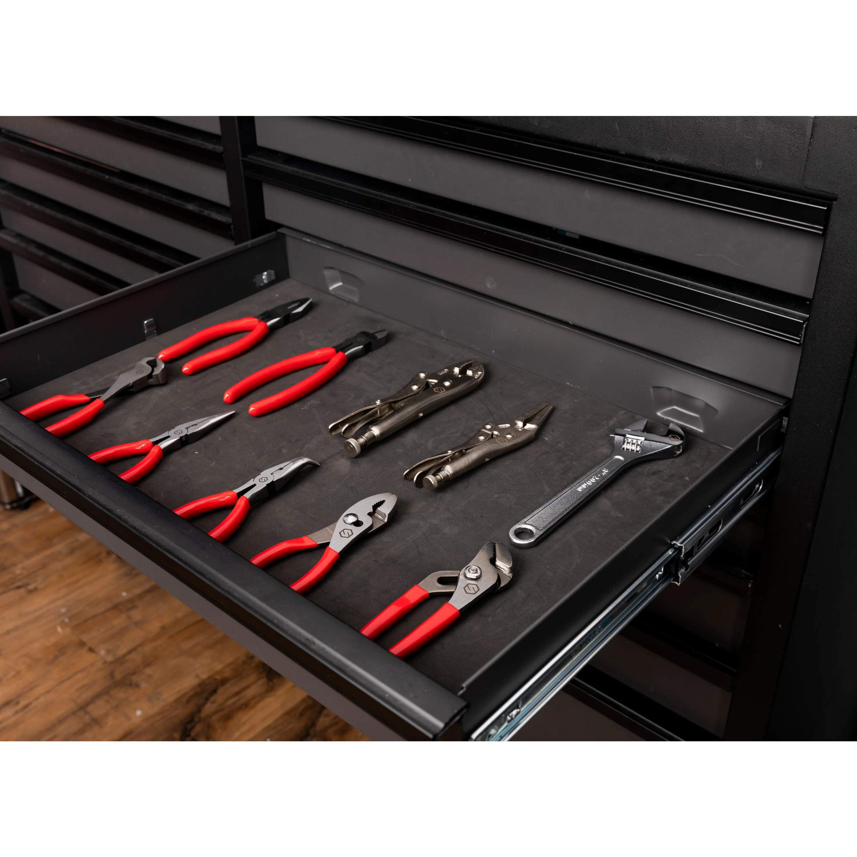 10-Piece Plier, Cutter, and Wrench Set, Red - Image 6