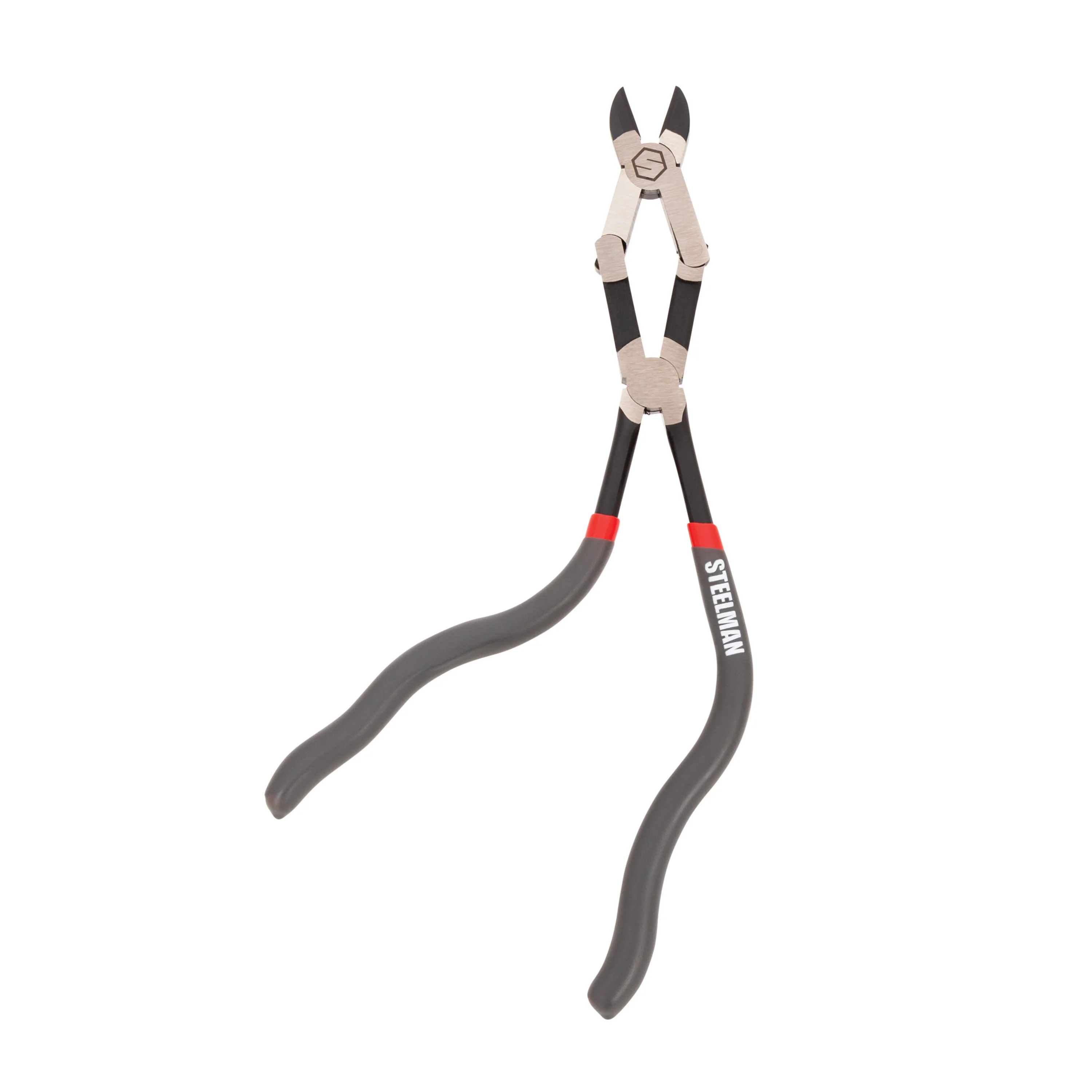 11-Inch Long Double-Joint Pistol Grip Diagonal Cutters - Image 2