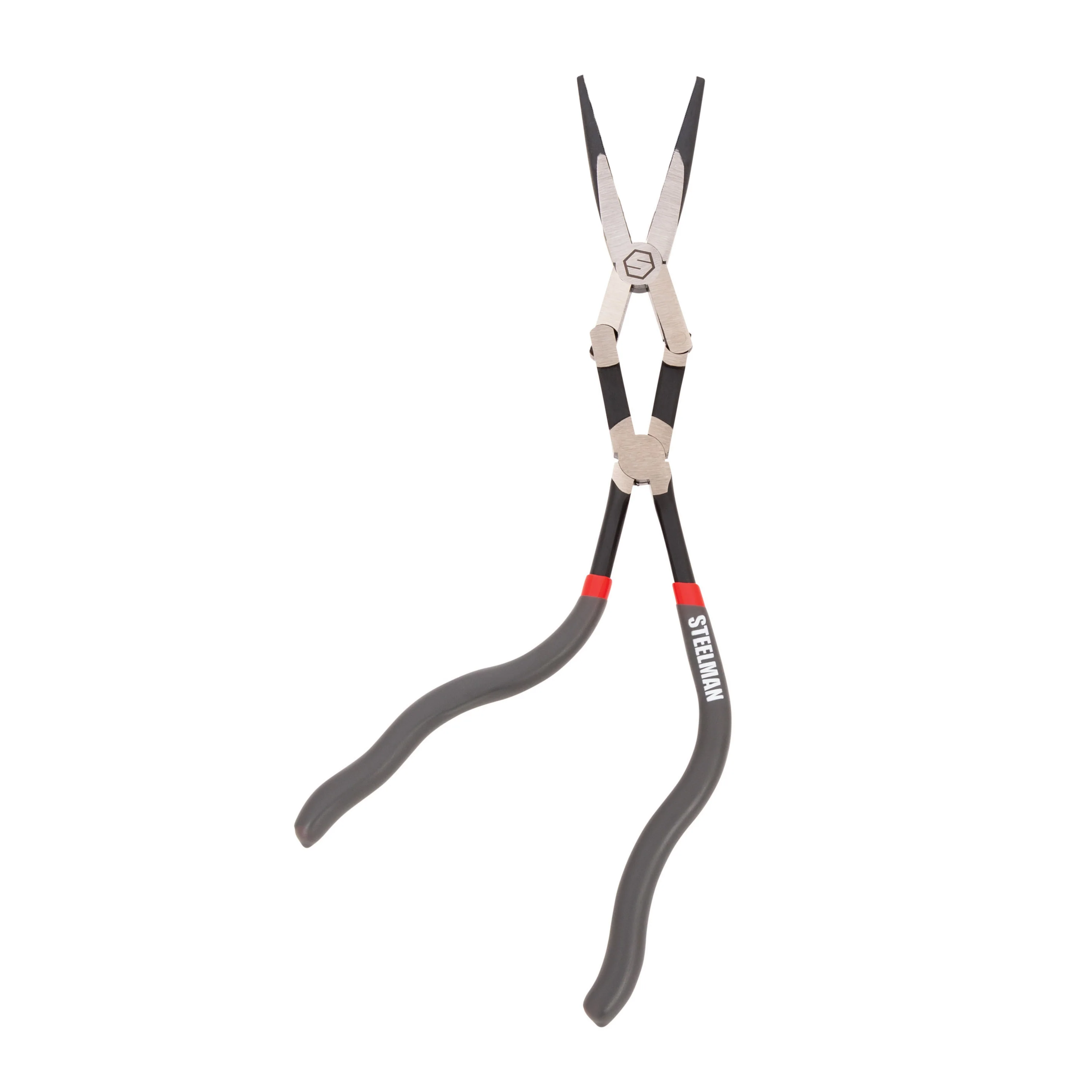 13-Inch Long Double-Joint Pistol Grip Long Nose Pliers - Image 2