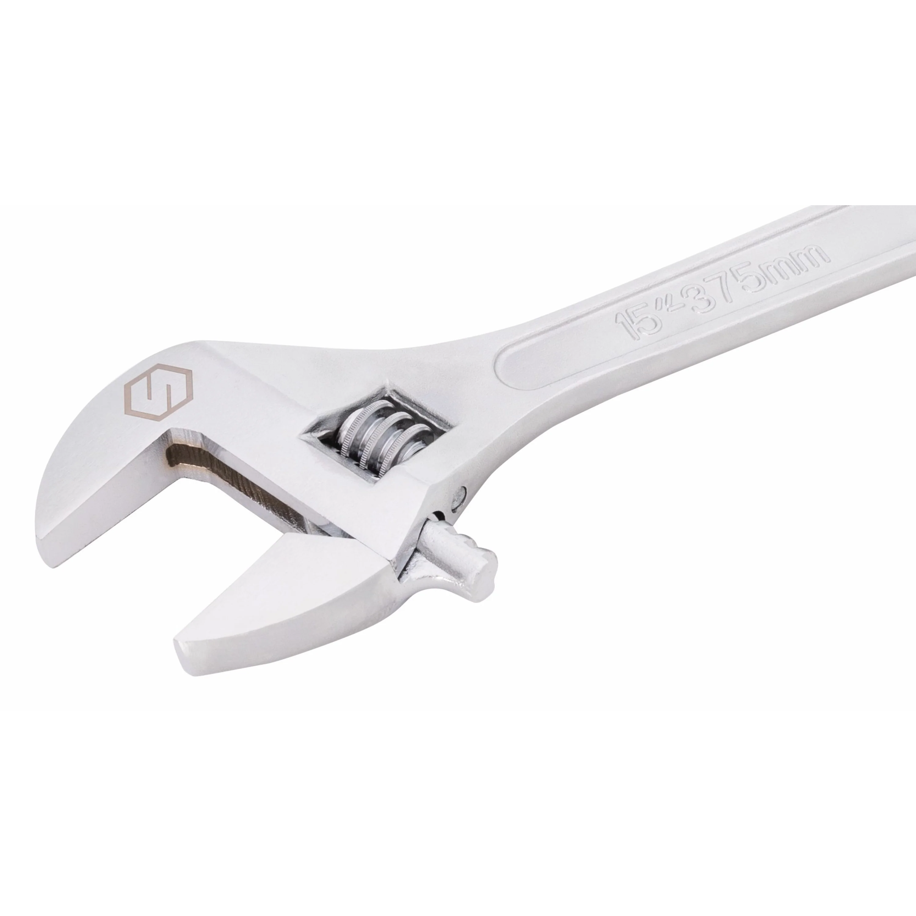 15-Inch Chrome Adjustable Wrench - Image 4