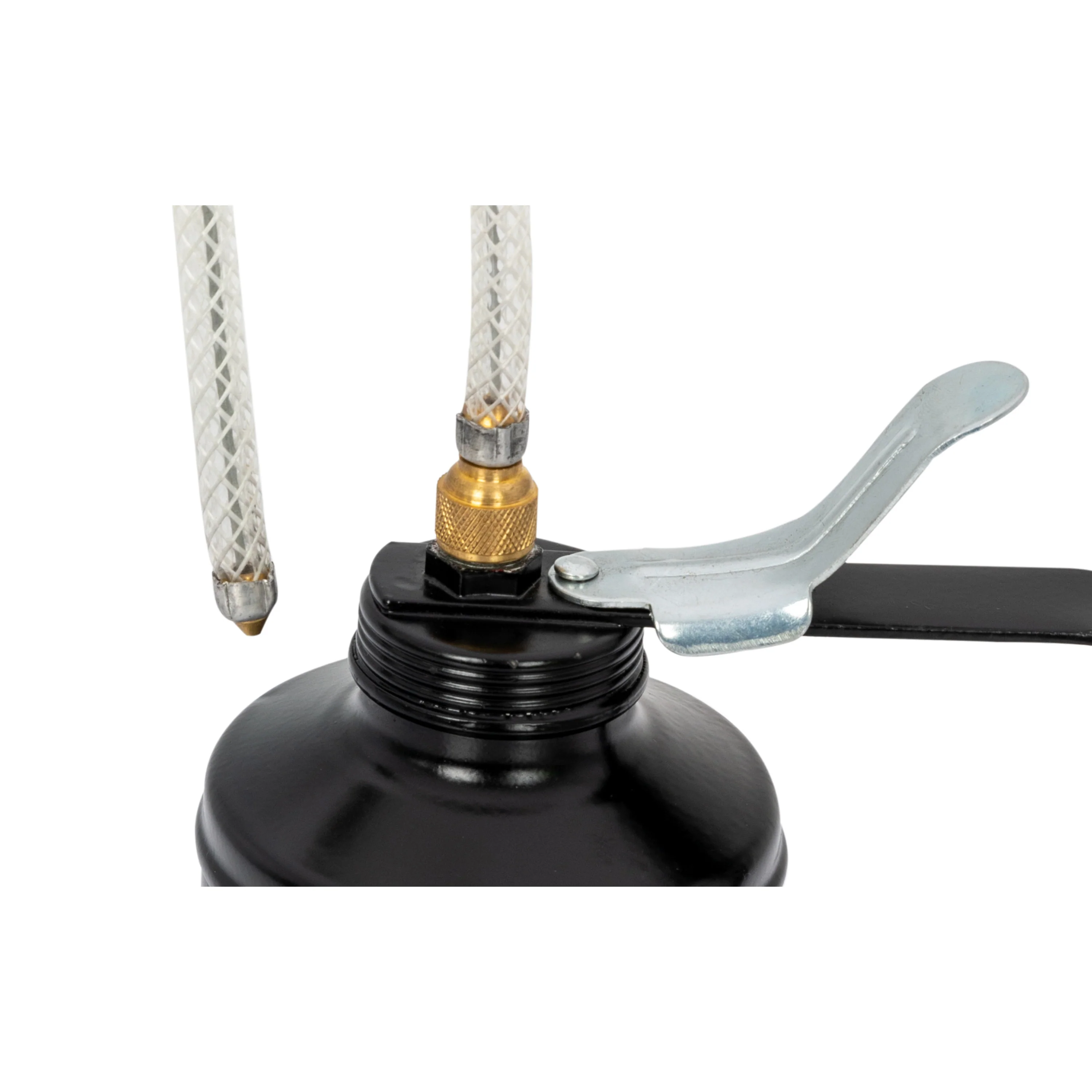 16-Ounce Thumb Lever Oiler Can with 12-Inch Flex Hose - Image 4