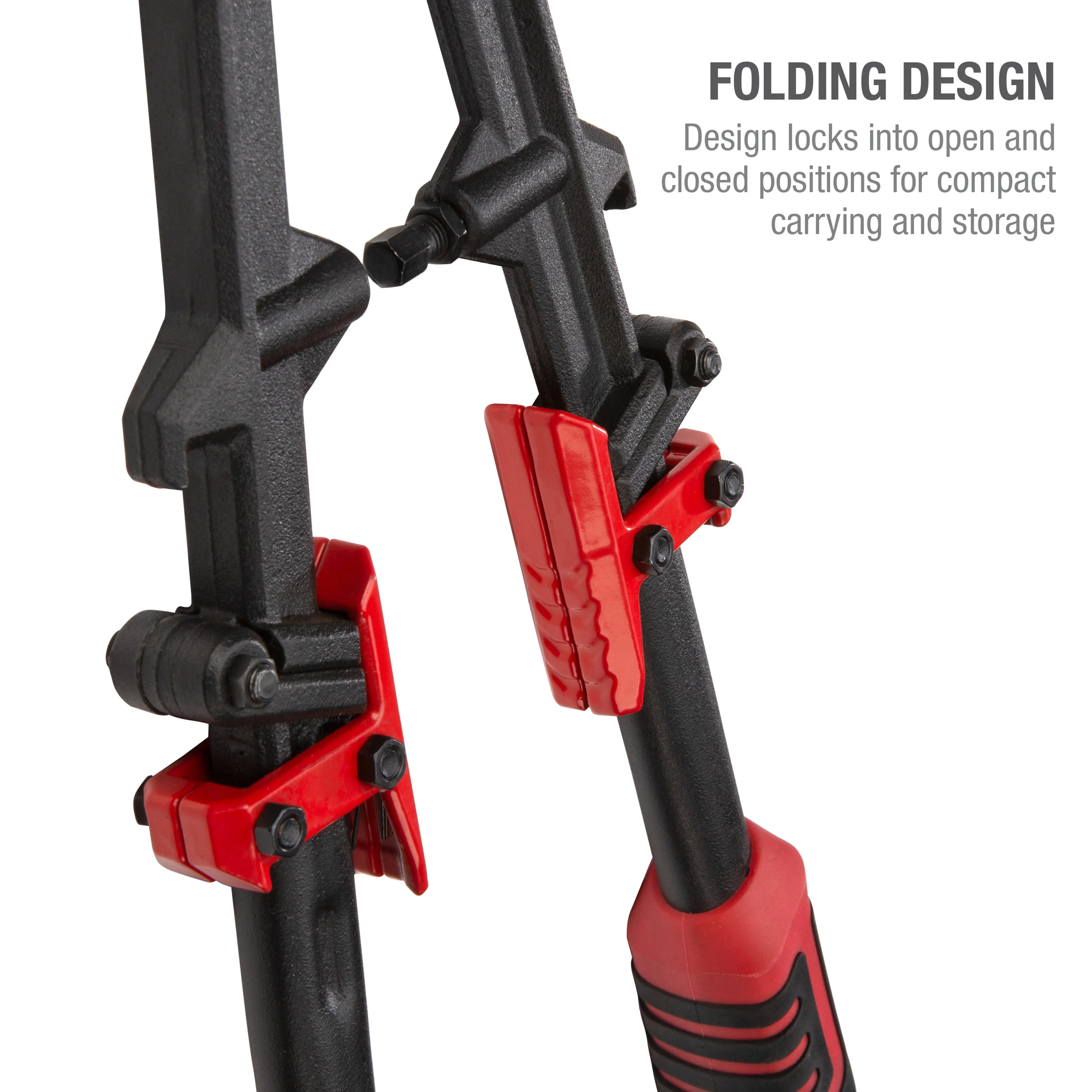 18-Inch Folding Bolt Cutter with Ergonomic Handles - Image 5