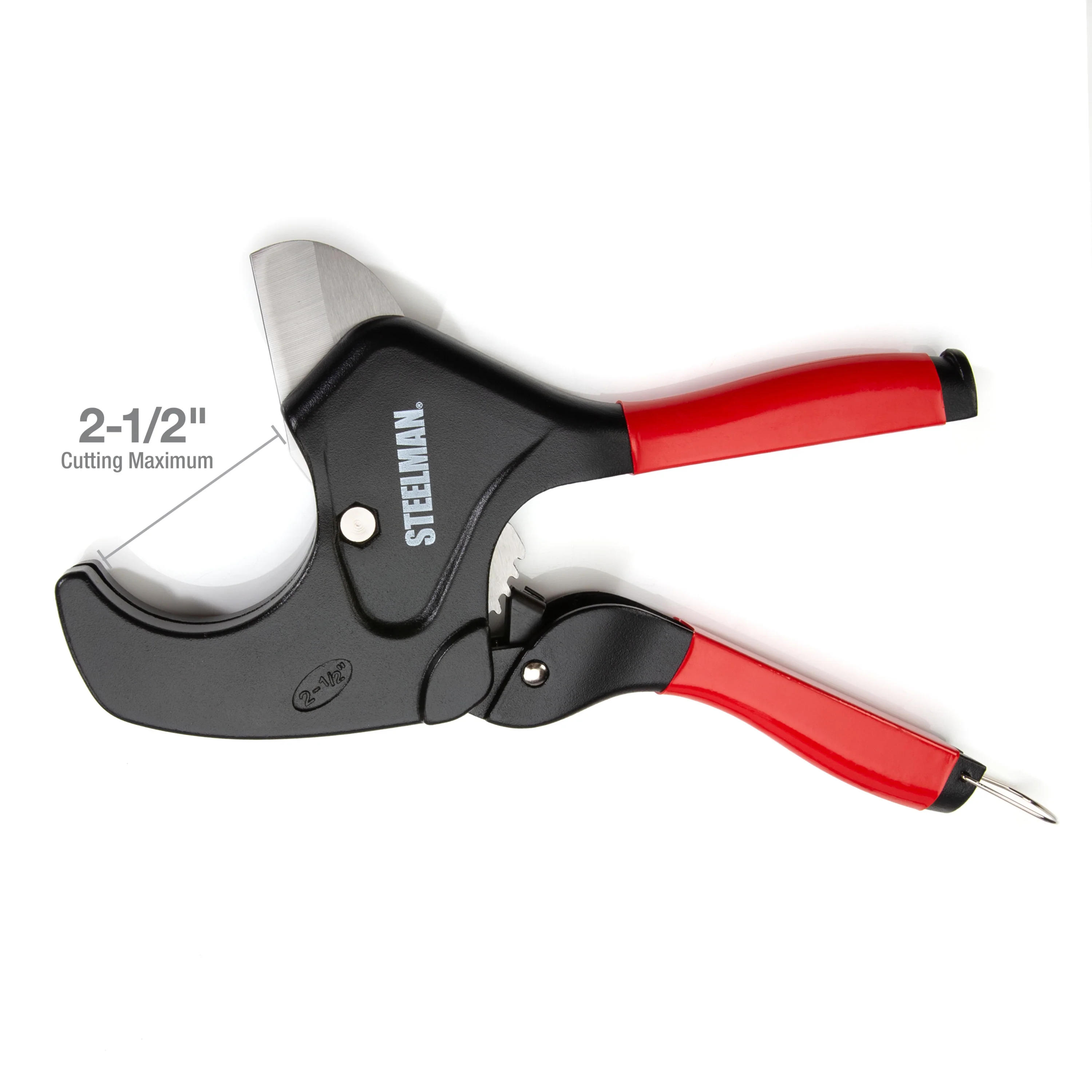 2-1/2-Inch Jaw Ratcheting PVC and Plastic Pipe Cutters - Image 9
