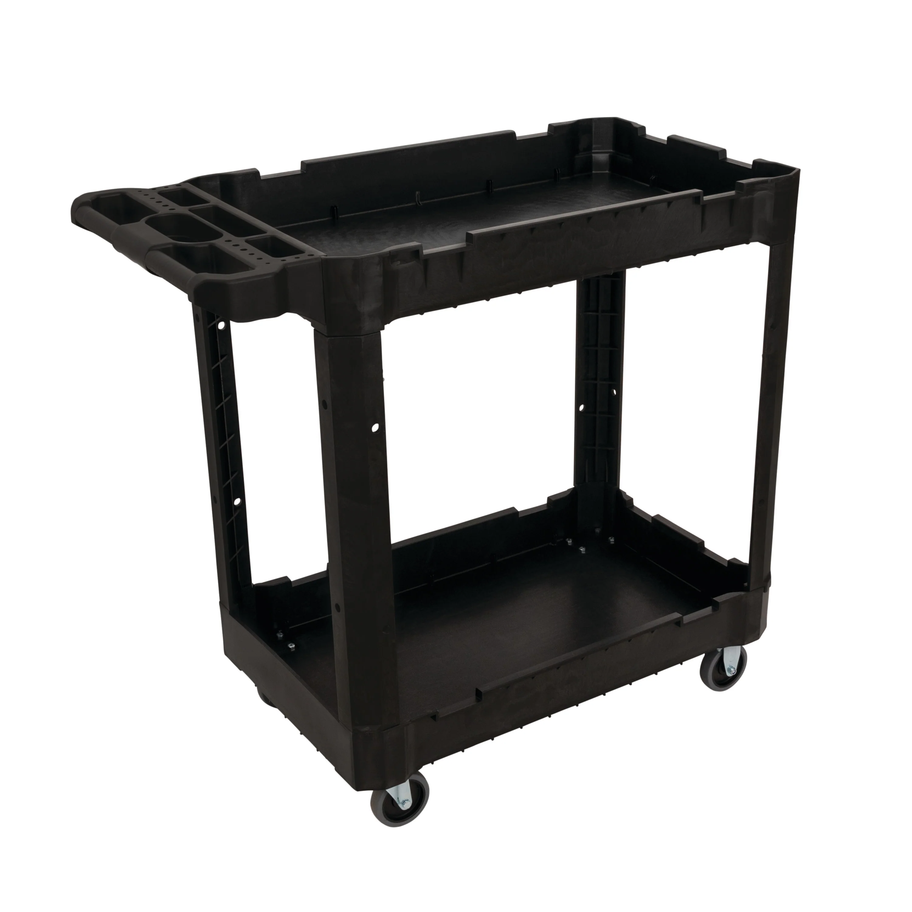 2-Shelf Utility Cart with 500lb. Capacity - Image 4