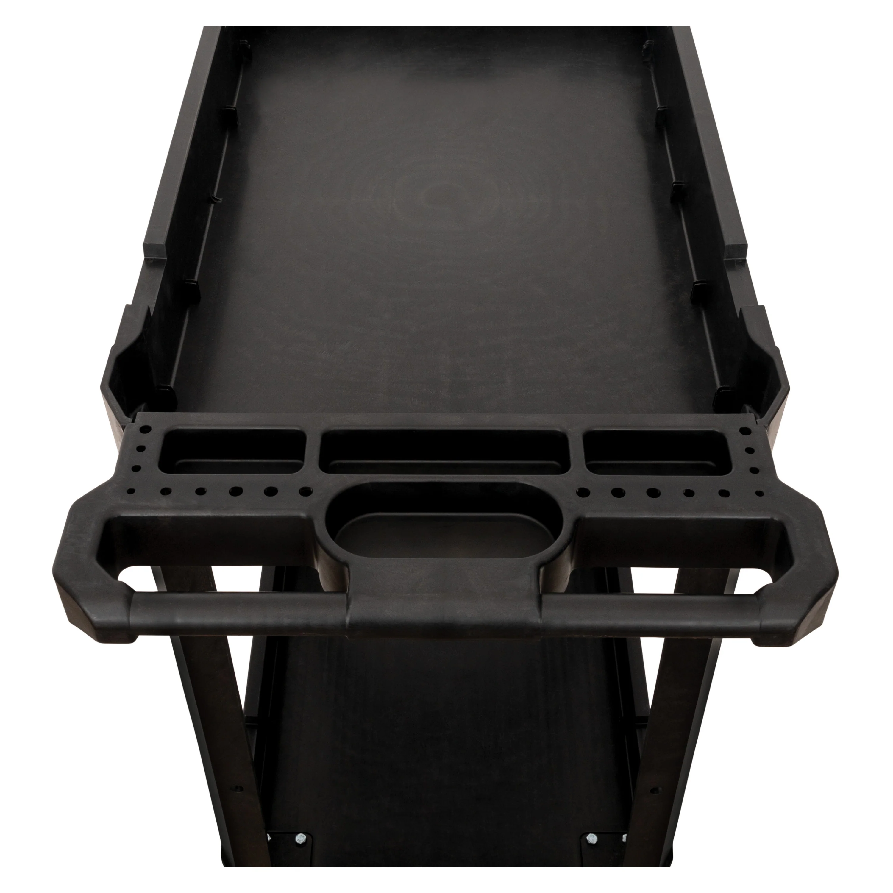2-Shelf Utility Cart with 500lb. Capacity - Image 6