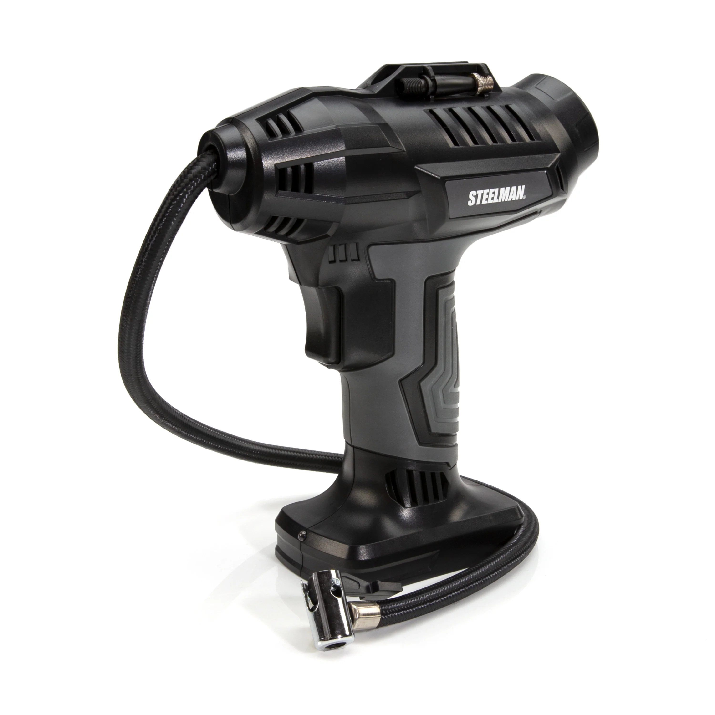 20V Cordless 160 Max PSI Tire Inflator with 19-Inch Braided Hose - Image 4