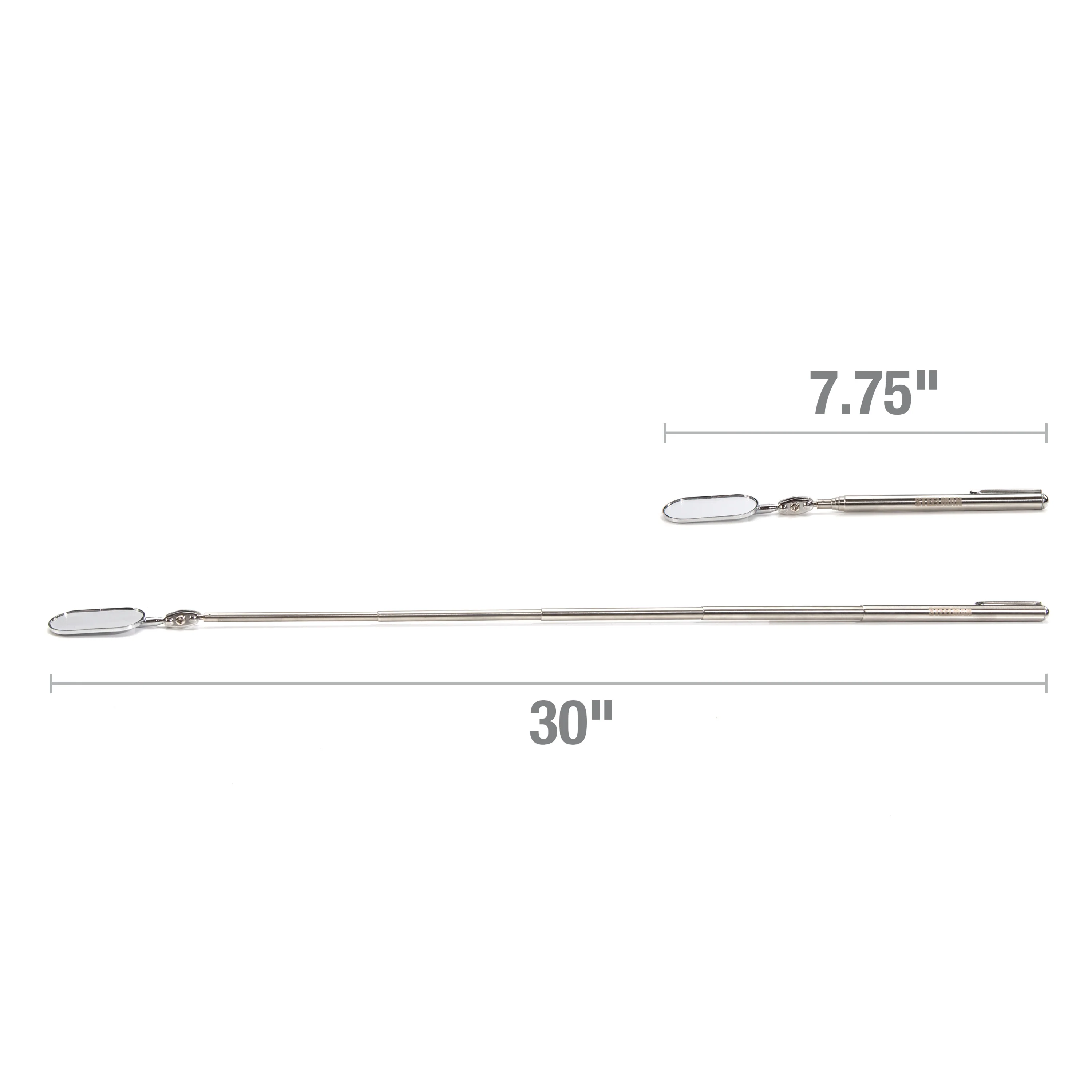 21-Inch Telescoping 1-Inch x 2-Inch Inspection Mirror - Image 7