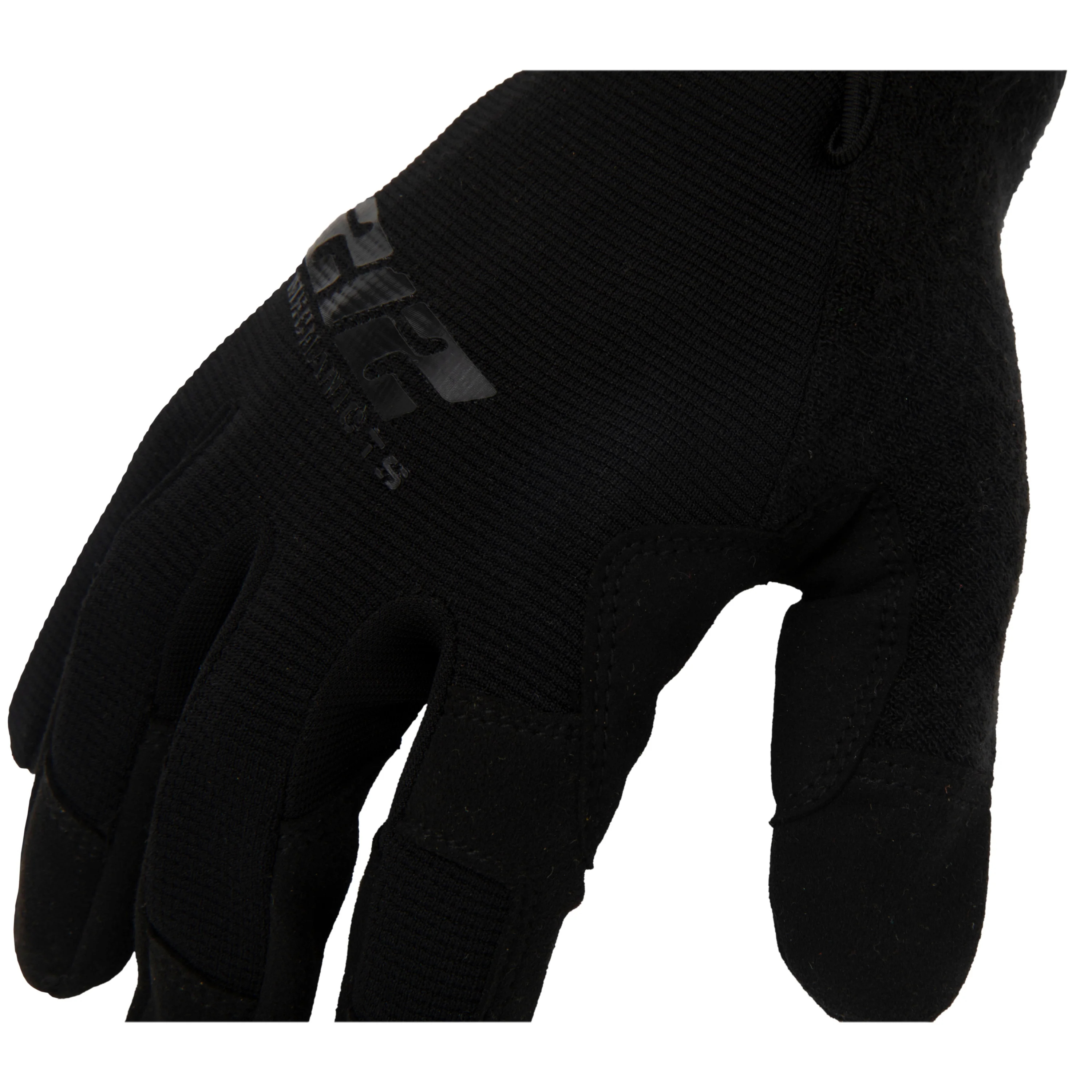 GSA Compliant Touchscreen Compatible Mechanic Gloves in Black - Image 4
