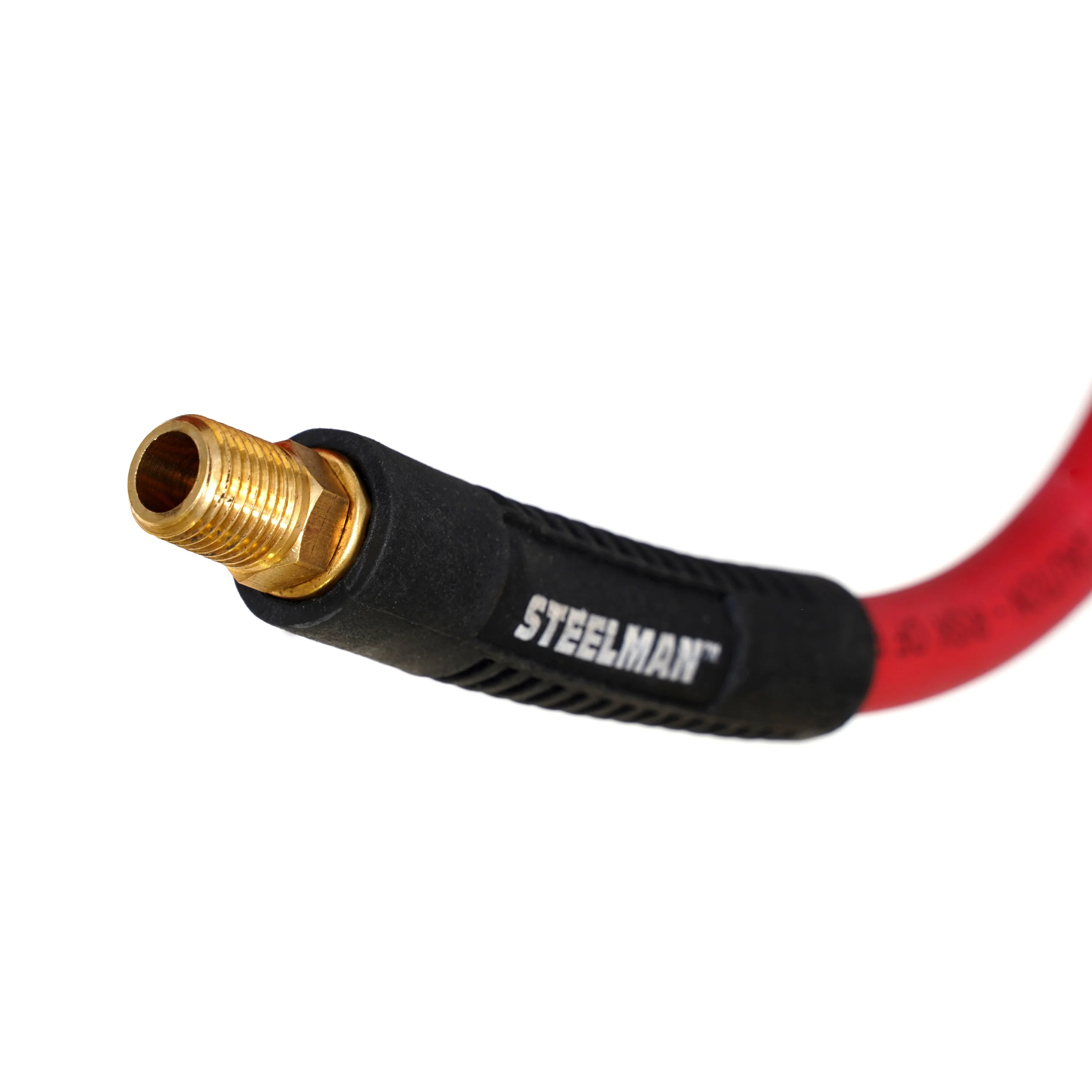 24-Inch Rubber Hose Reel Connection Hose with 3/8-Inch NPT Brass Fittings - Image 6