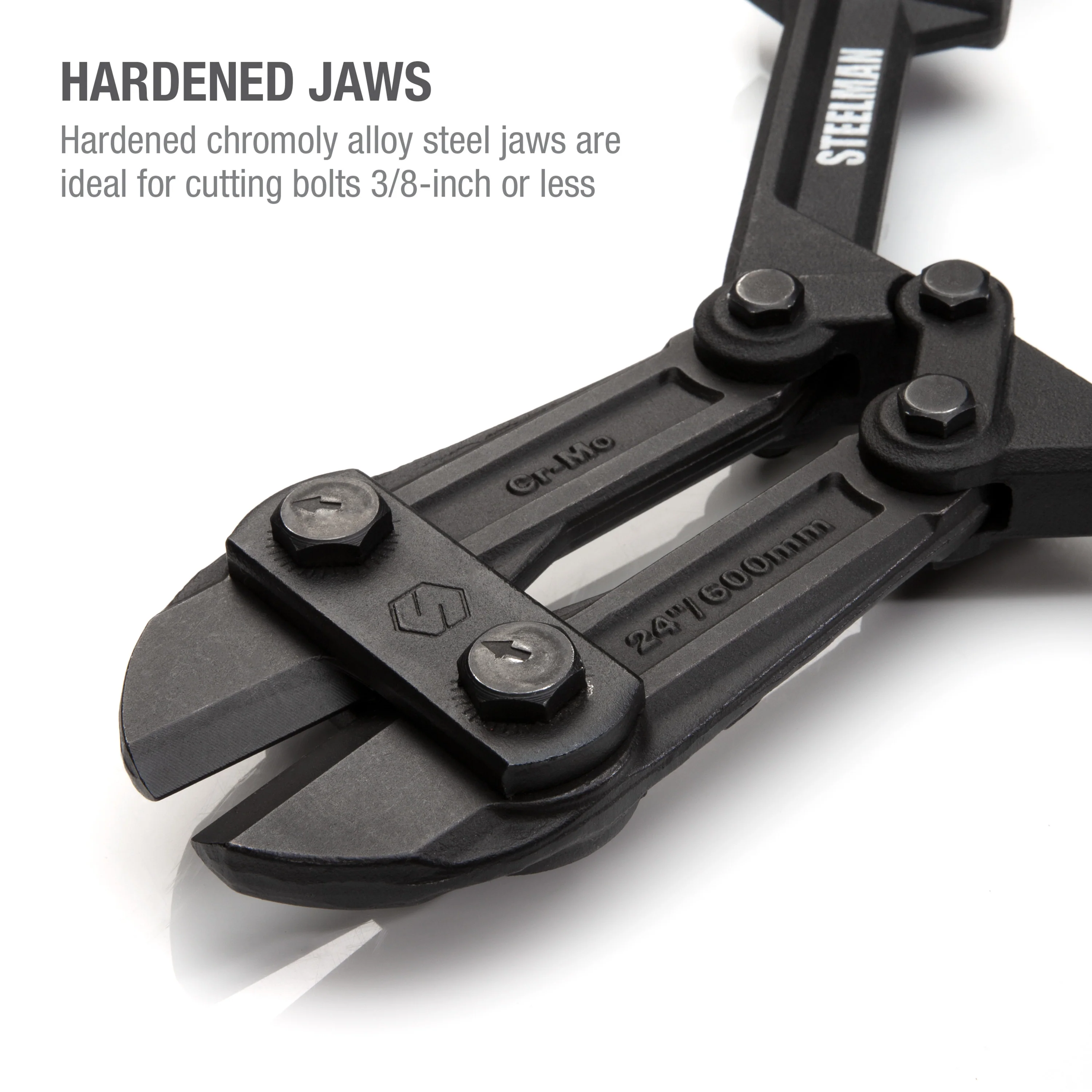 24-Inch Folding Bolt Cutter with Ergonomic Handles - Image 4