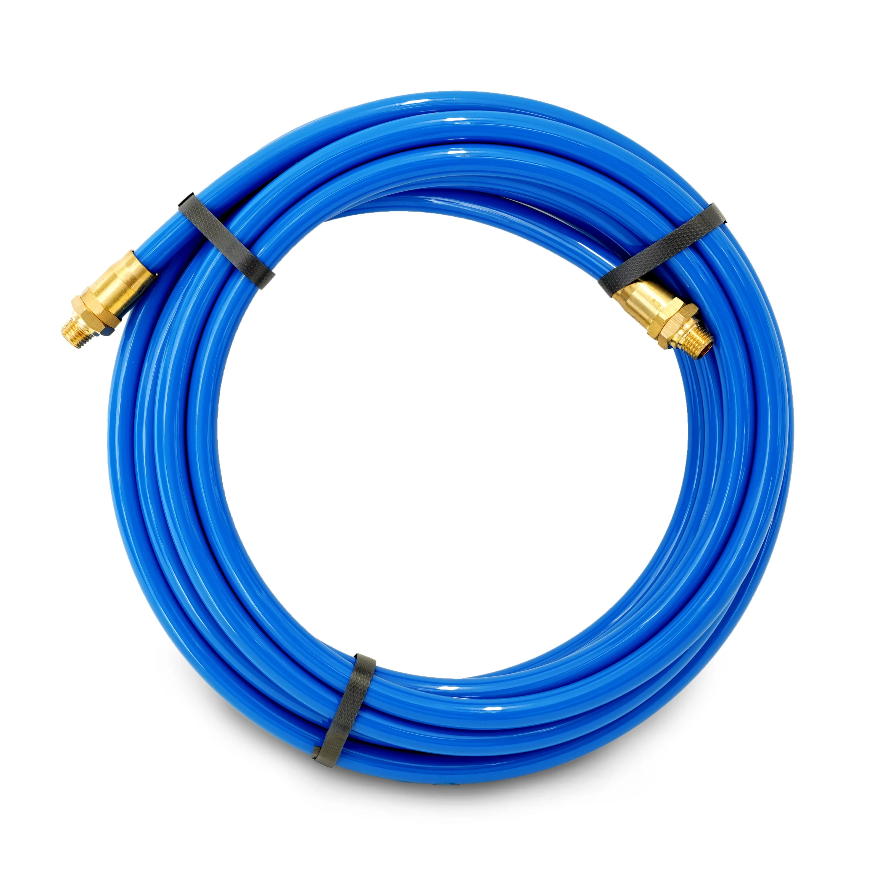 25-Foot 3/8-Inch ID Air Hose with Reusable 1/4-Inch NPT Brass Fittings - Image 4