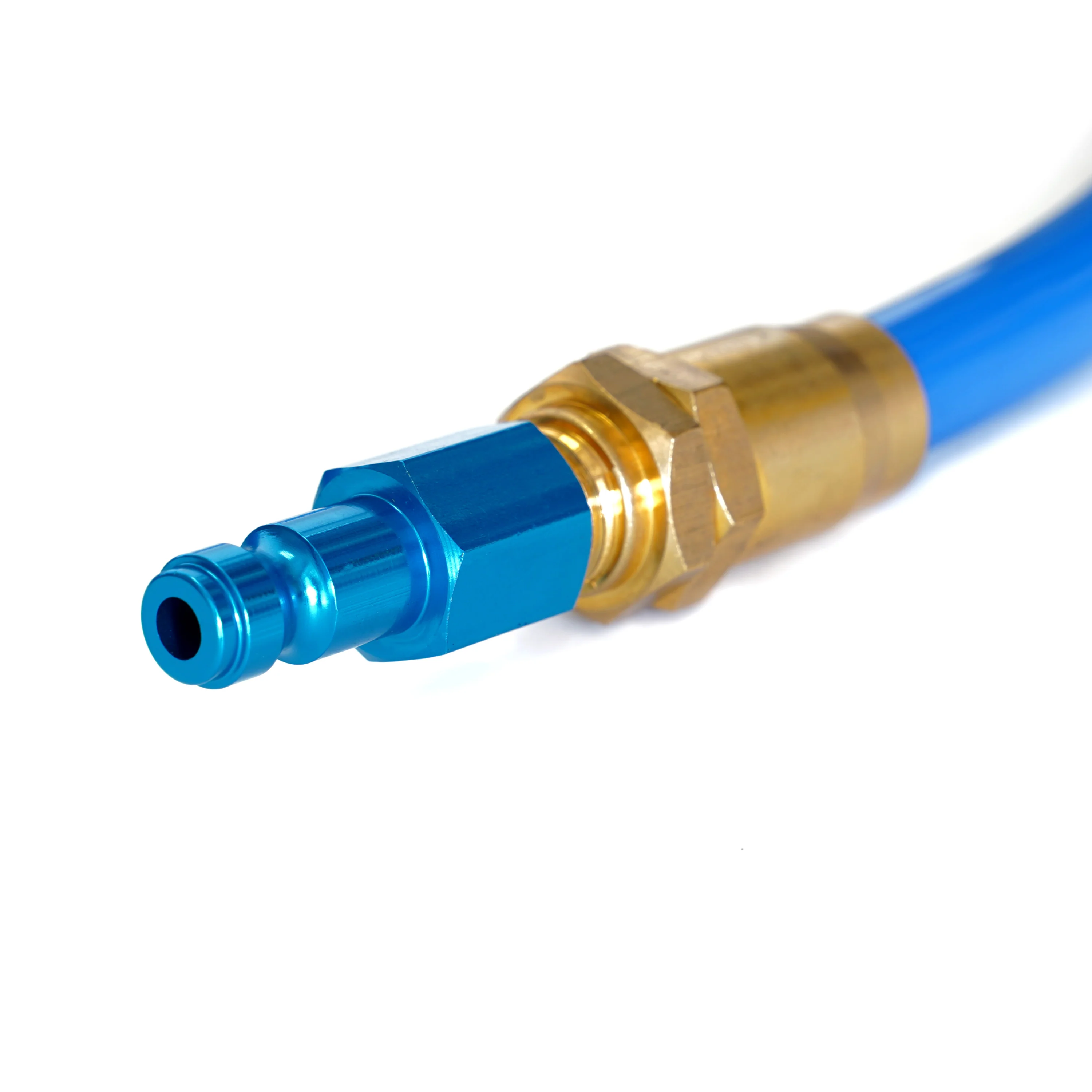 25-Foot Straight Air Hose with Reusable Quick Disconnect Fittings - Image 4