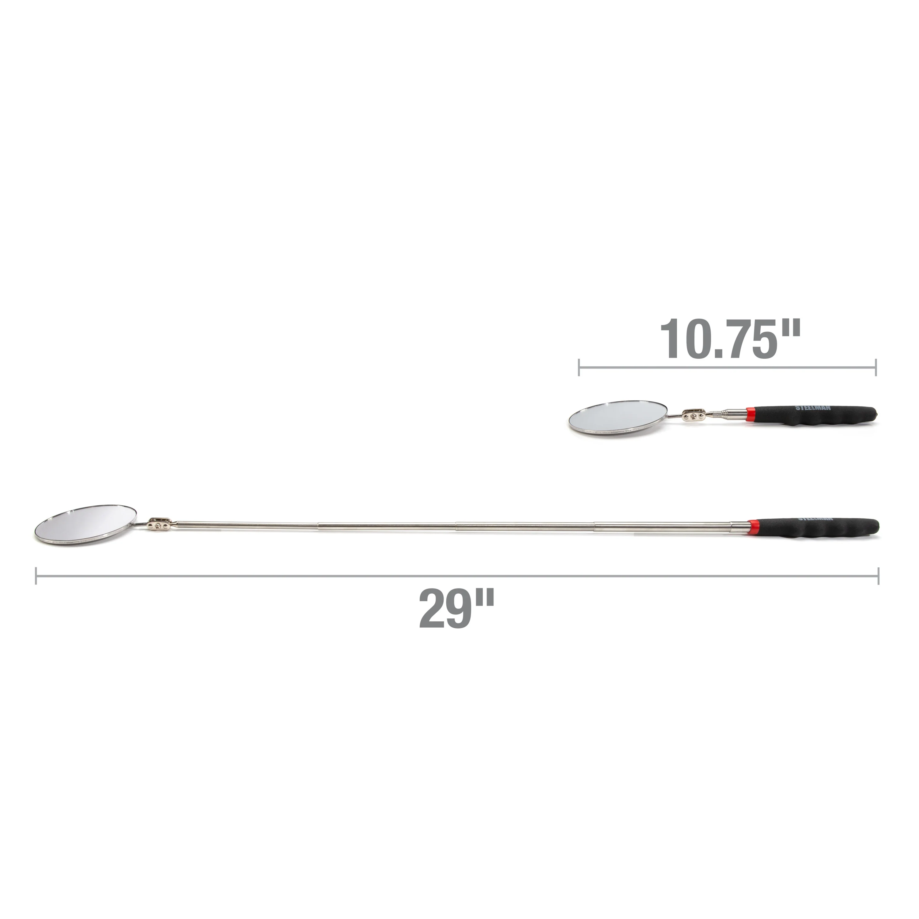 29-Inch Telescoping 3.25-Inch Round Inspection Mirror - Image 7