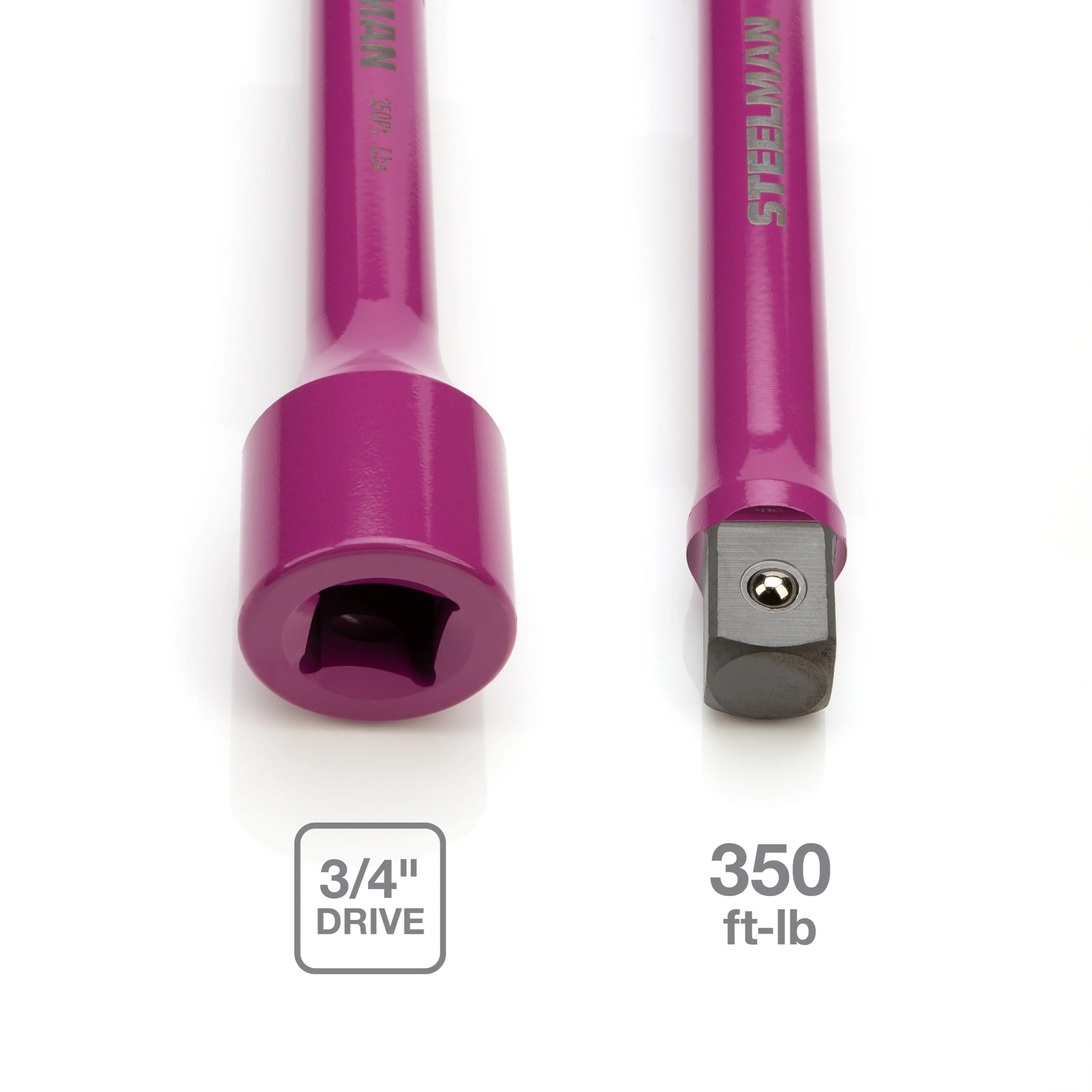 3/4-Inch Drive Dark Purple 350 ft-lb Torque Extension - Image 4