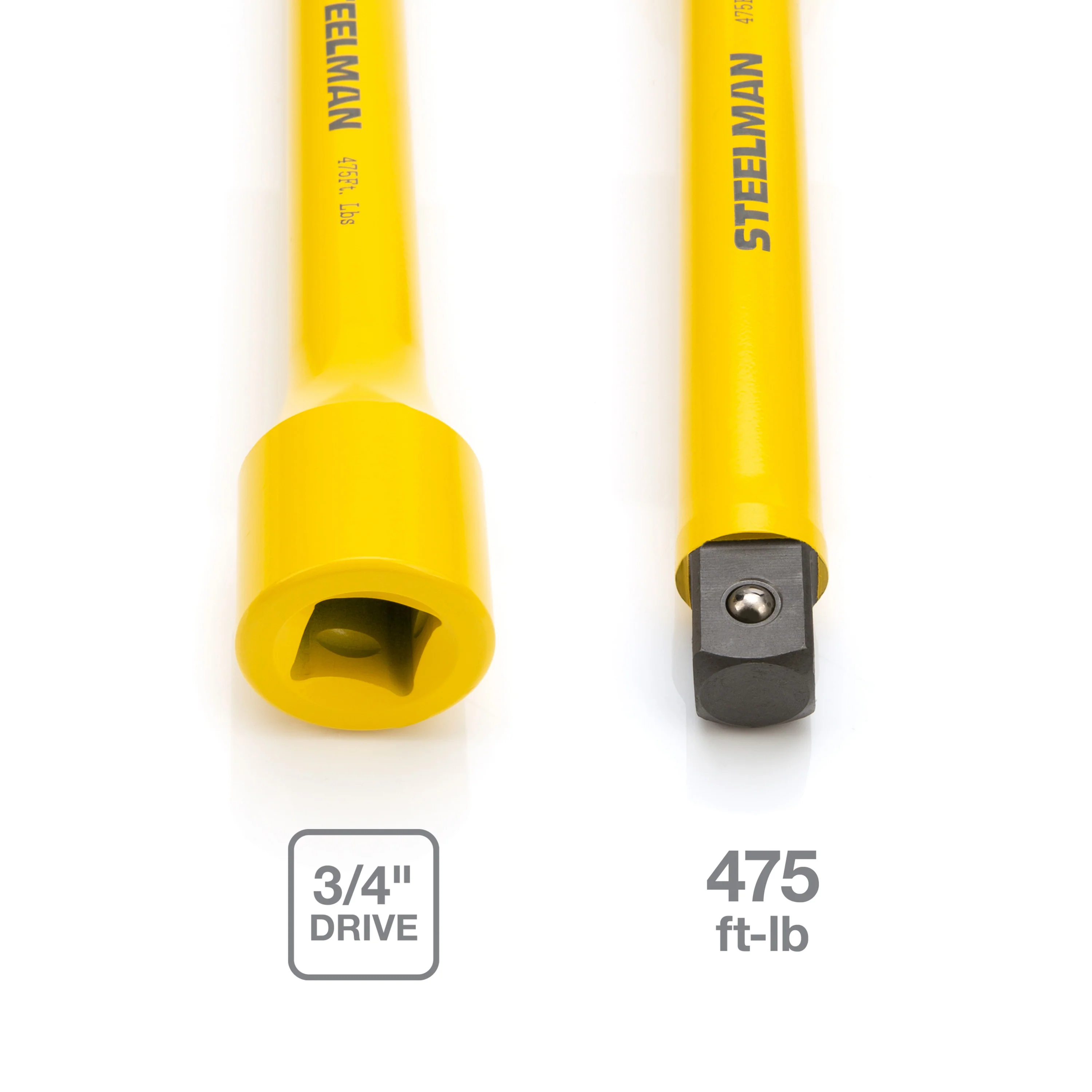 3/4-Inch Drive Yellow 475 ft-lb Torque Extension - Image 4