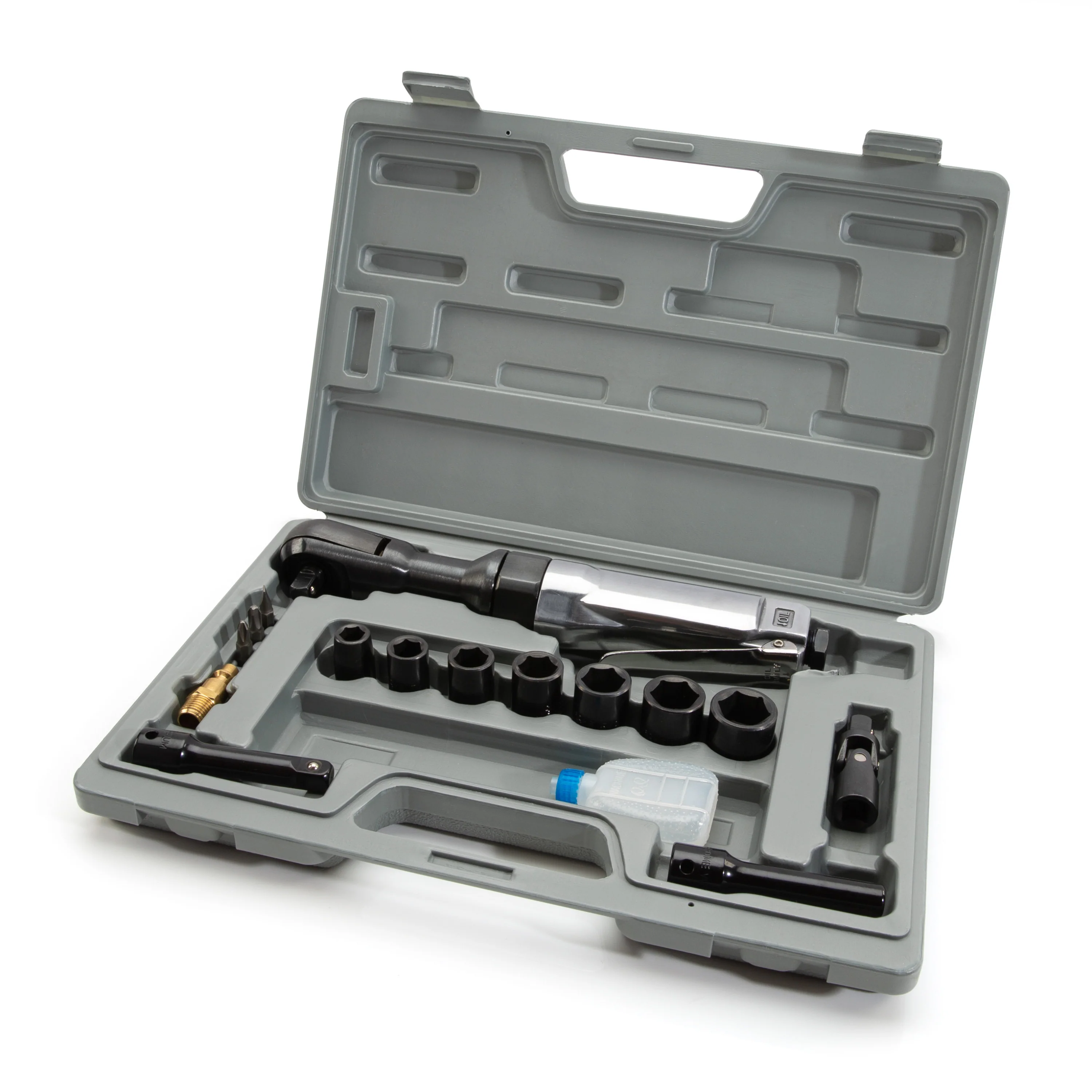 3/8-Inch Drive Air Ratchet 16-Piece Kit - Image 2