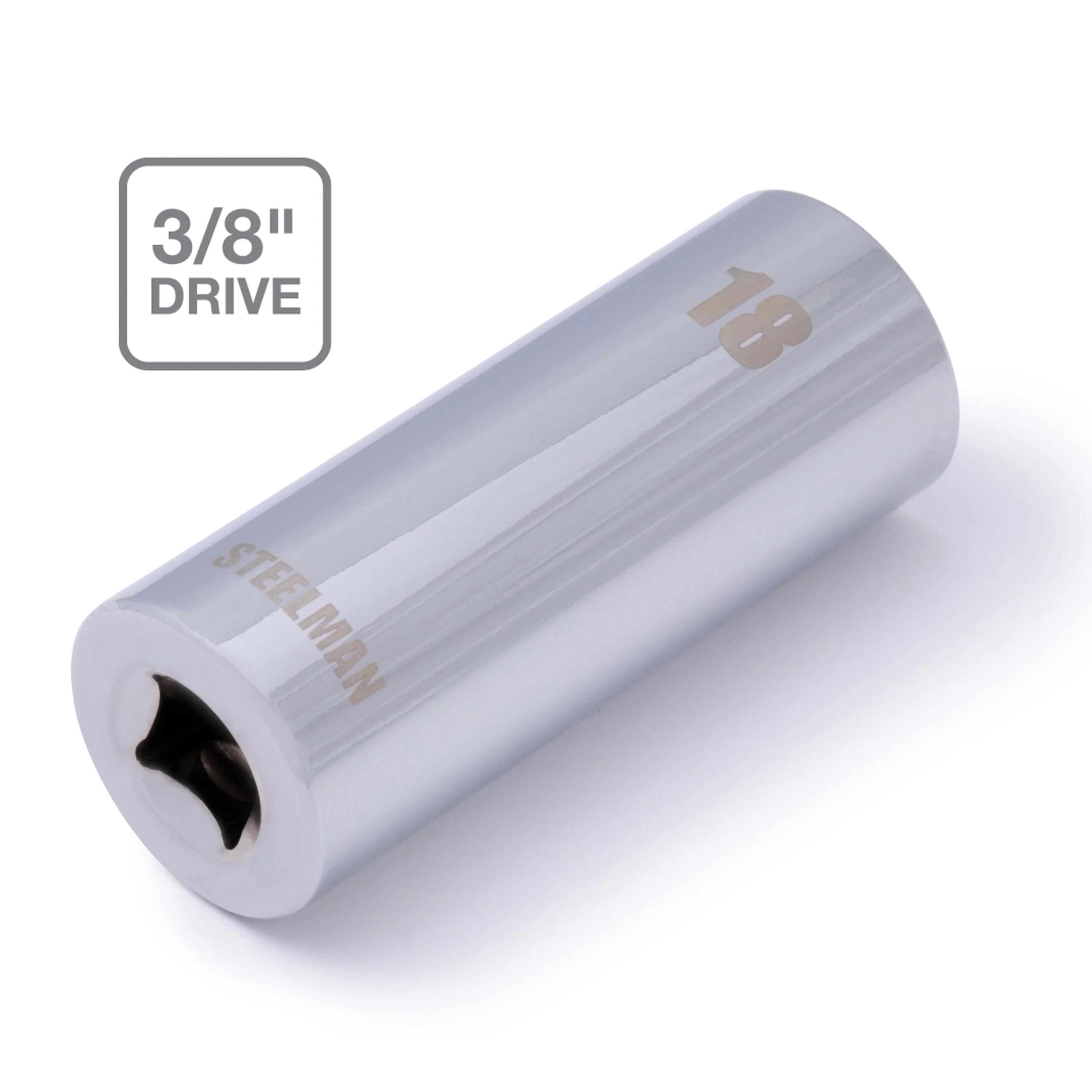 3/8-Inch Drive x 18mm Deep Well 6-Point Socket - Image 4