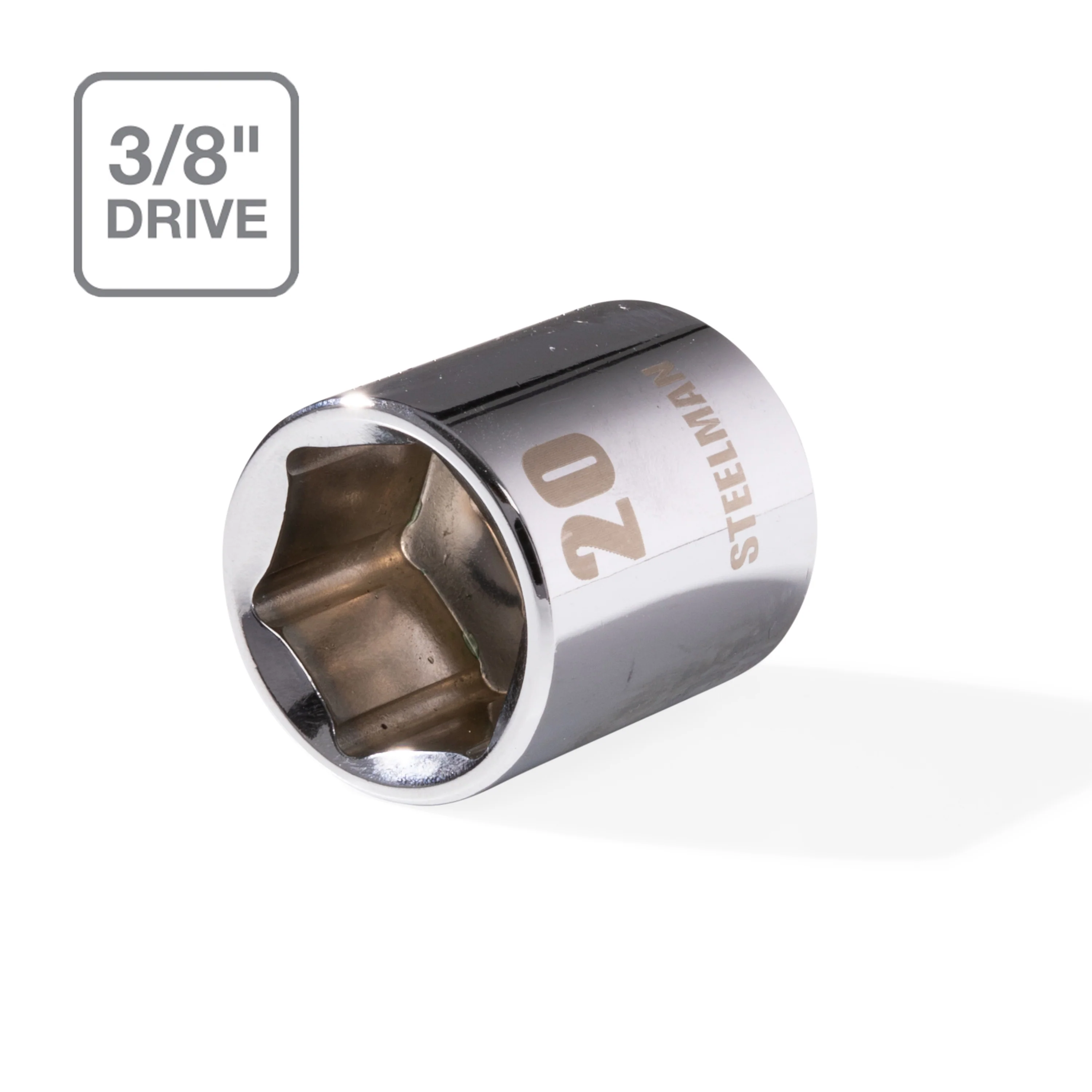 3/8-Inch Drive x 20mm 6-Point Socket - Image 4