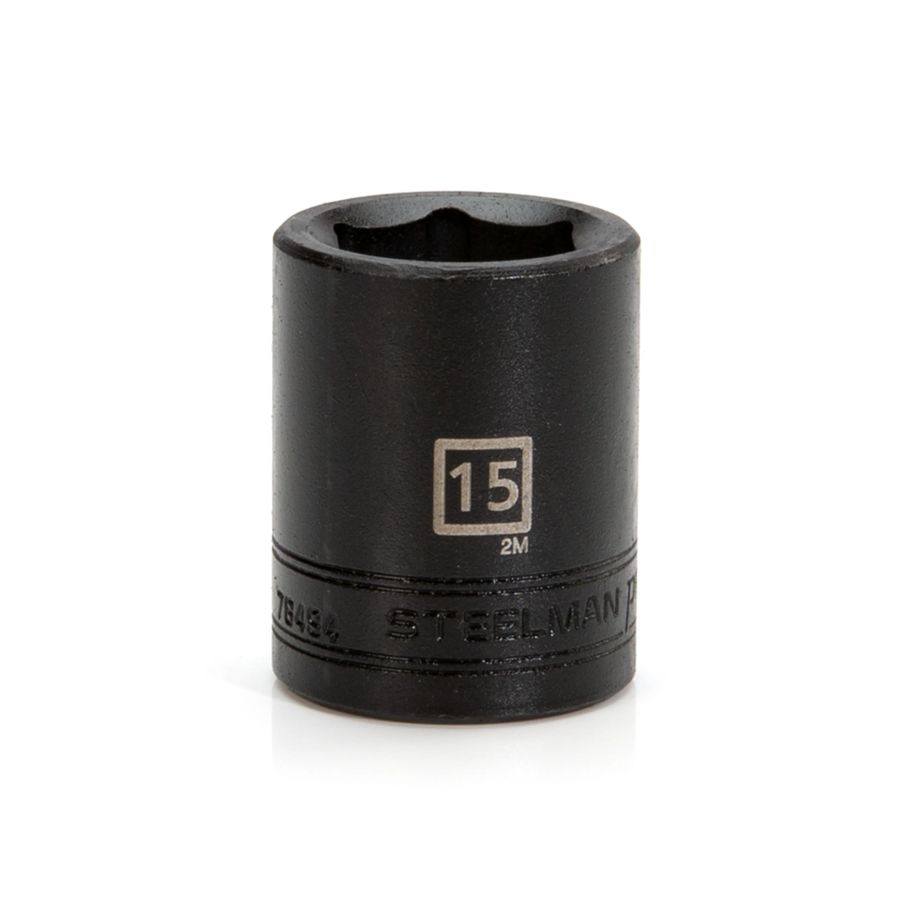 3/8-Inch Drive x 15mm 6-Point Impact Socket - Image 2