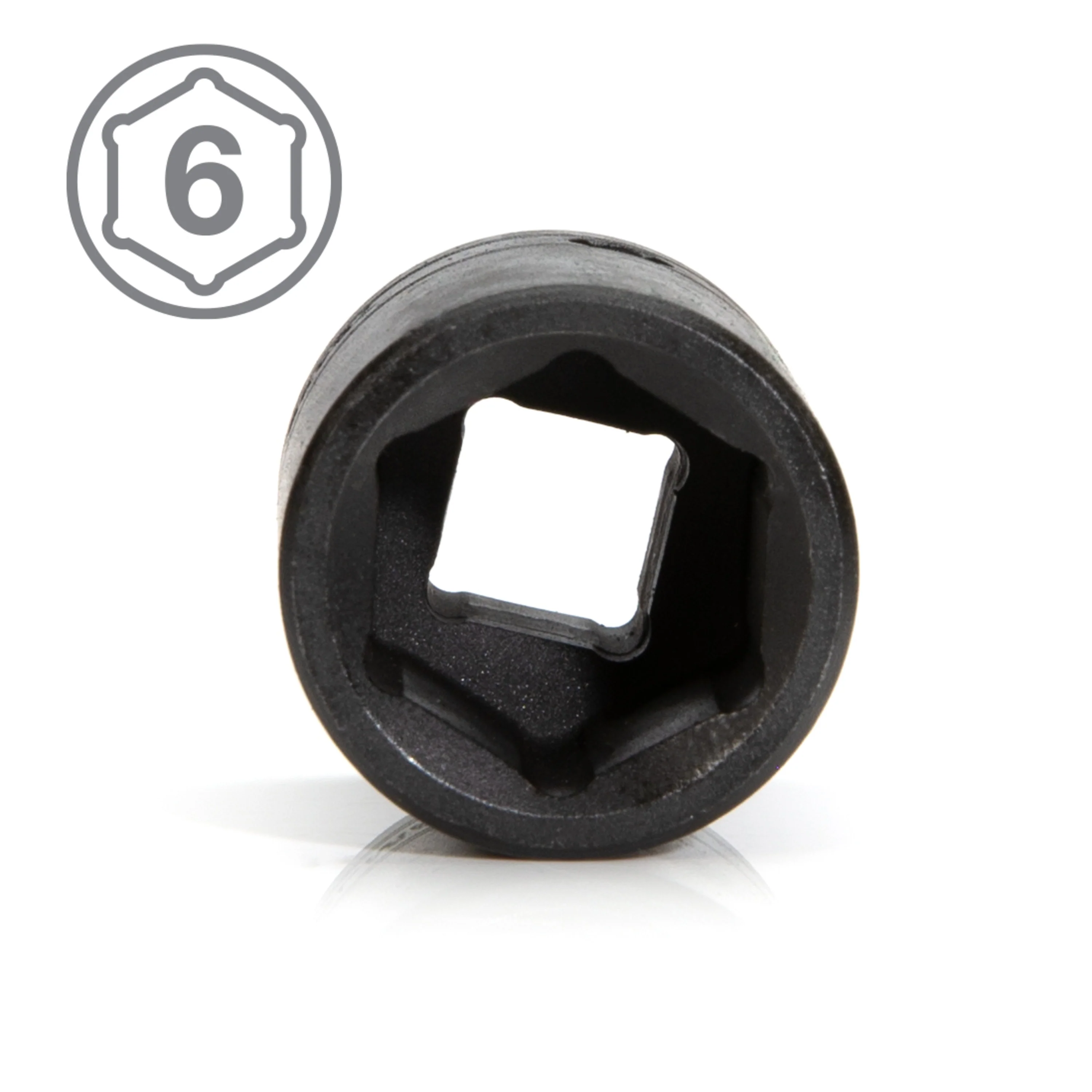 3/8-Inch Drive x 17mm 6-Point Impact Socket - Image 5