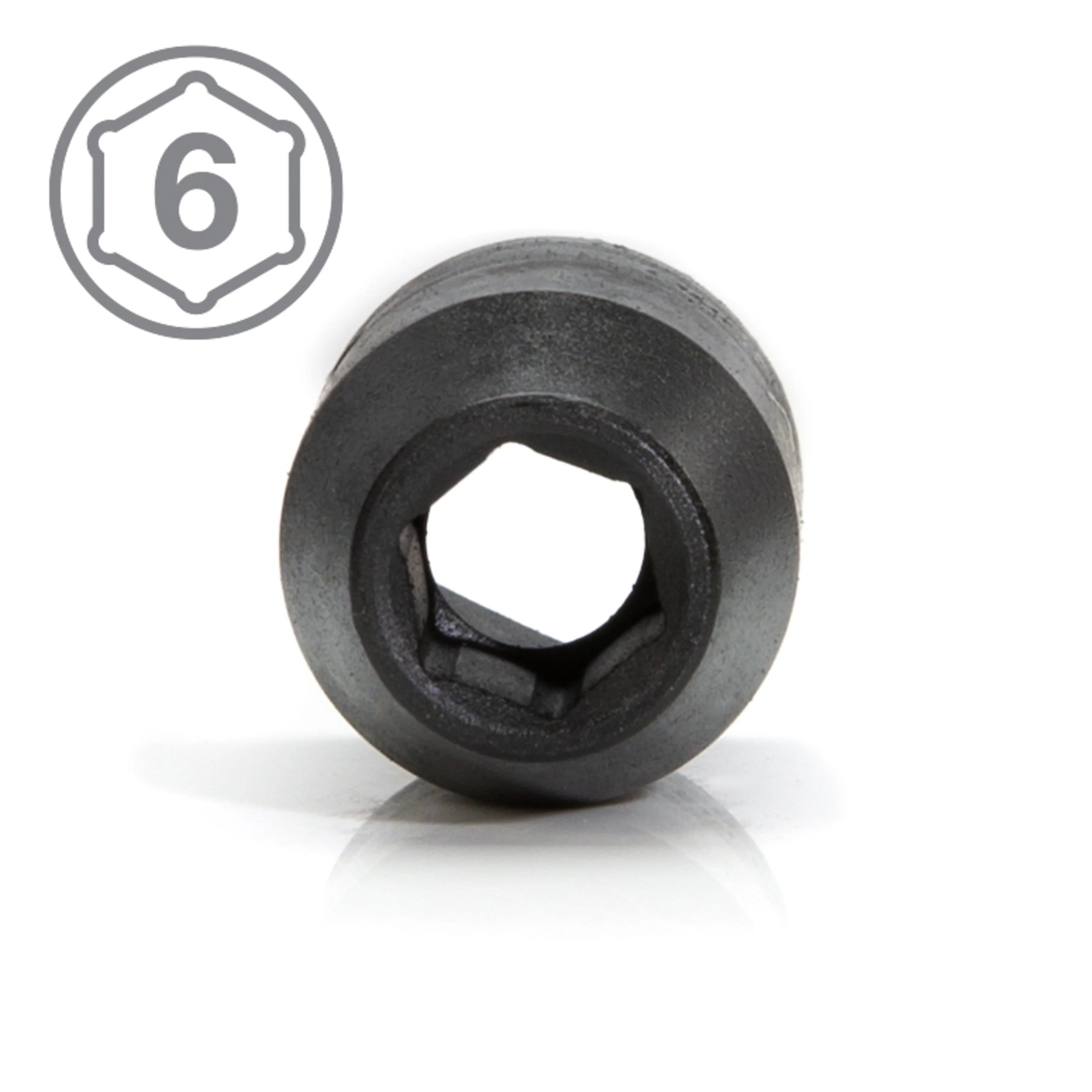 3/8-Inch Drive x 8mm 6-Point Impact Socket - Image 5
